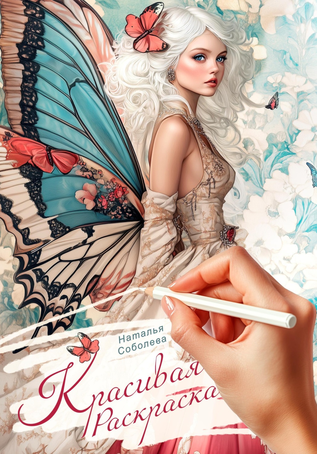 Обложка книги «Красивая раскраска»