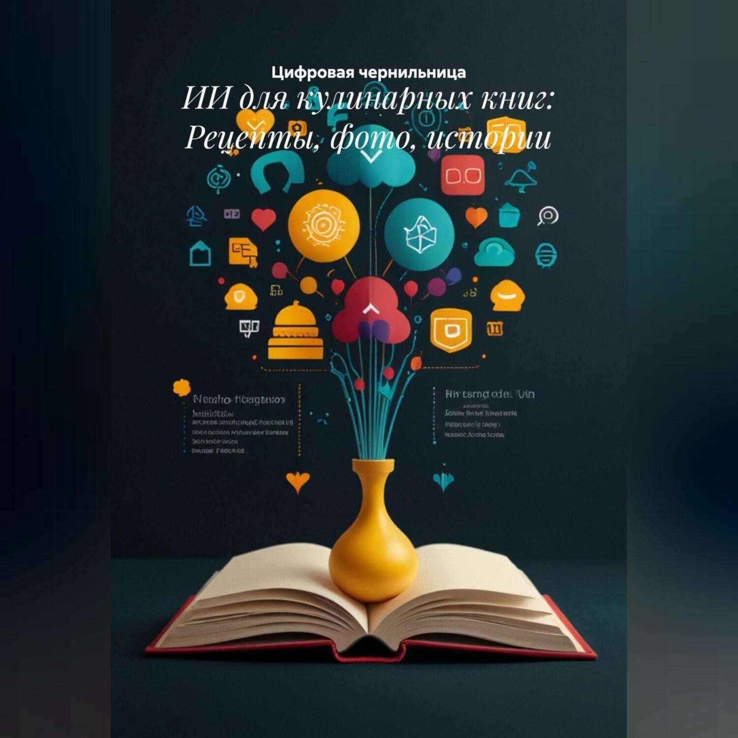 Обложка книги «ИИ для кулинарных книг: Рецепты, фото, истории»