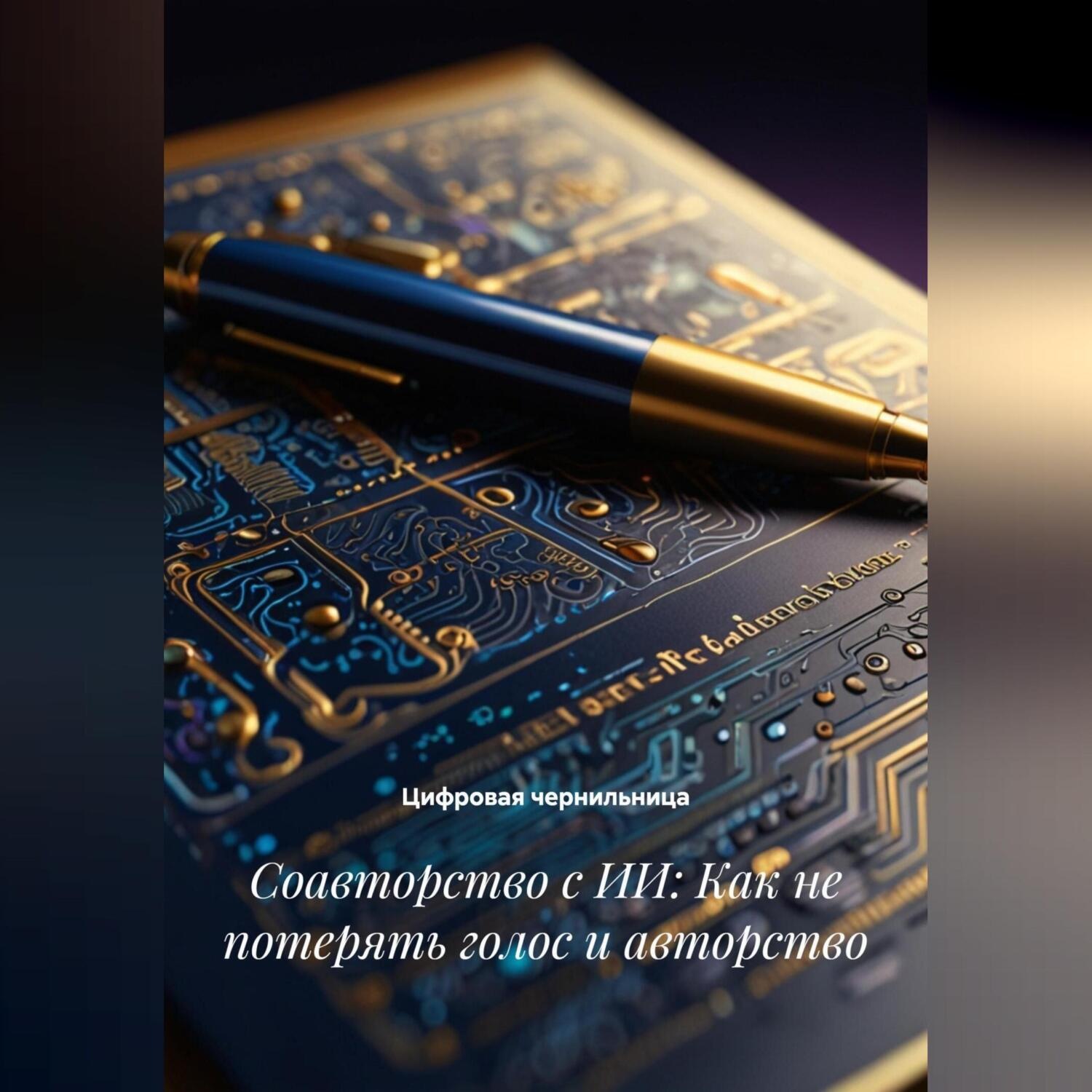 Обложка книги «Соавторство с ИИ: Как не потерять голос и авторство»