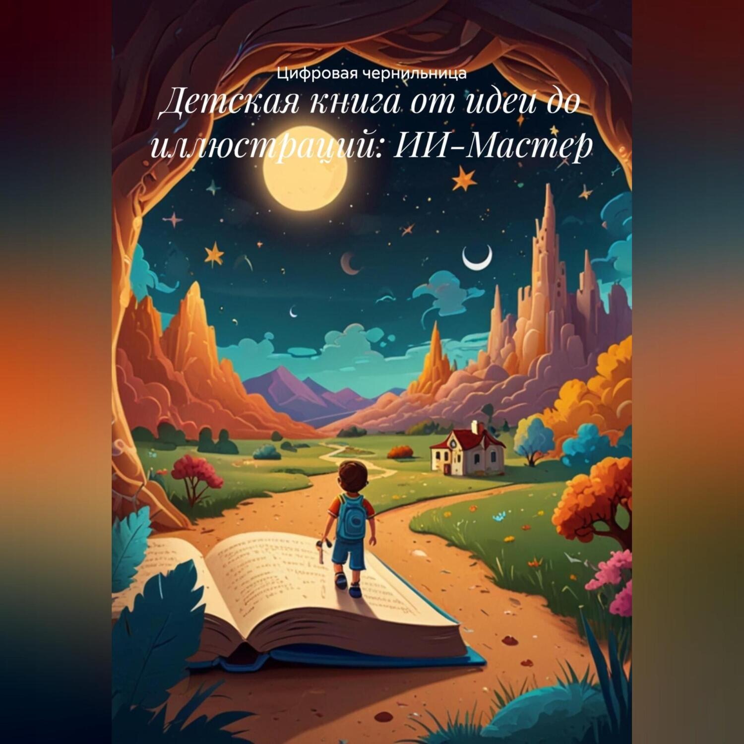 Обложка книги «Детская книга от идеи до иллюстраций: ИИ-Мастер»