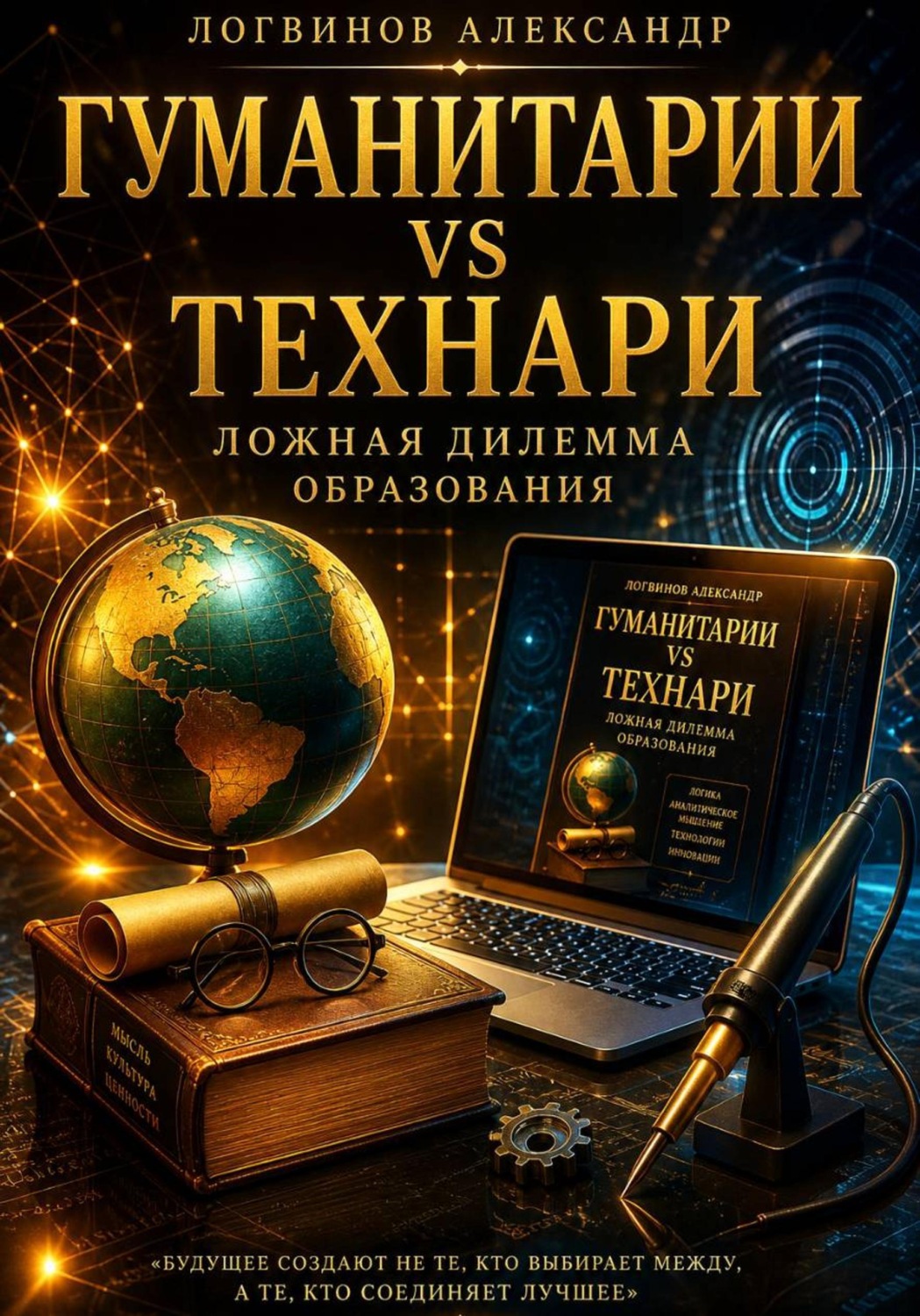 Обложка книги «Гуманитарии vs технари: ложная дилемма образования»