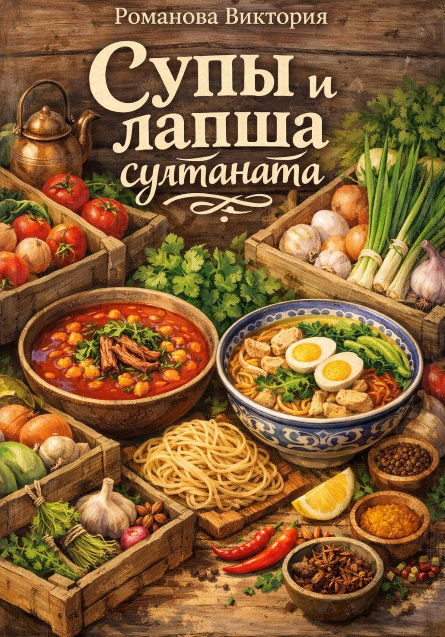 Обложка книги «Супы и лапша султаната»