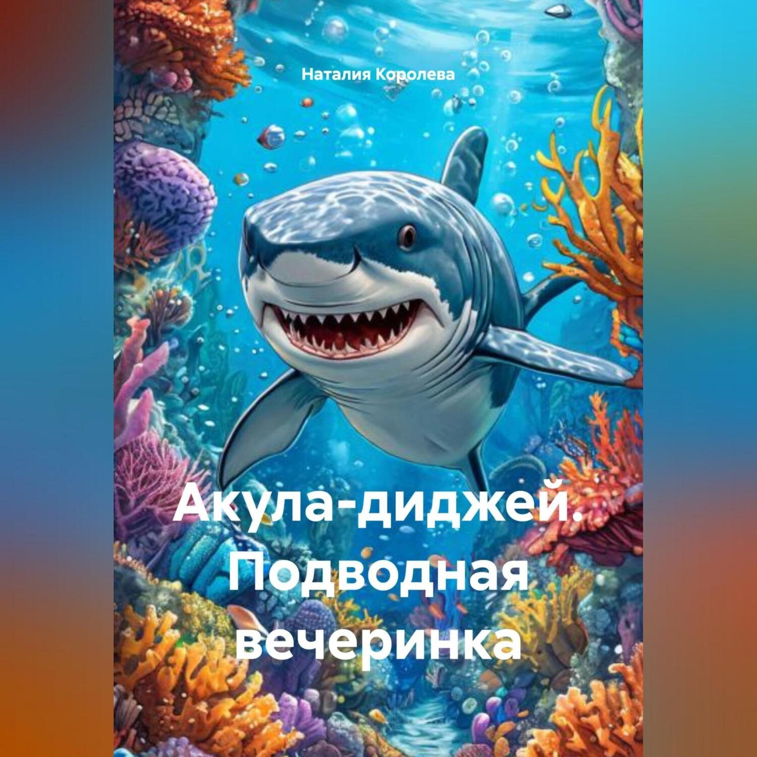 Обложка книги «Акула-диджей. Подводная вечеринка.»