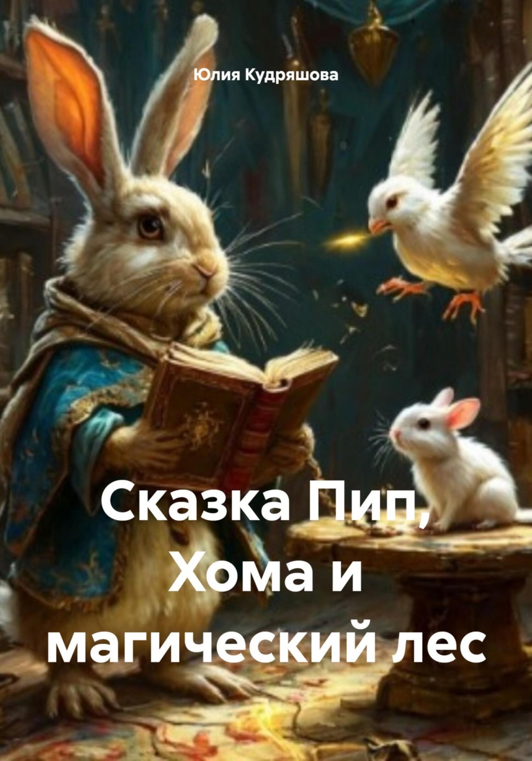 Обложка книги «Сказка Пип, Хома и магический лес»