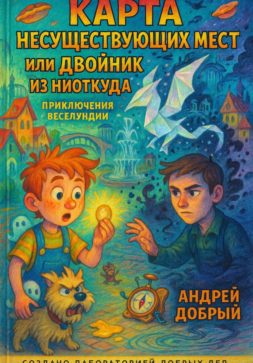 Обложка книги «Карта Несуществующих Мест или Двойник из Ниоткуда»
