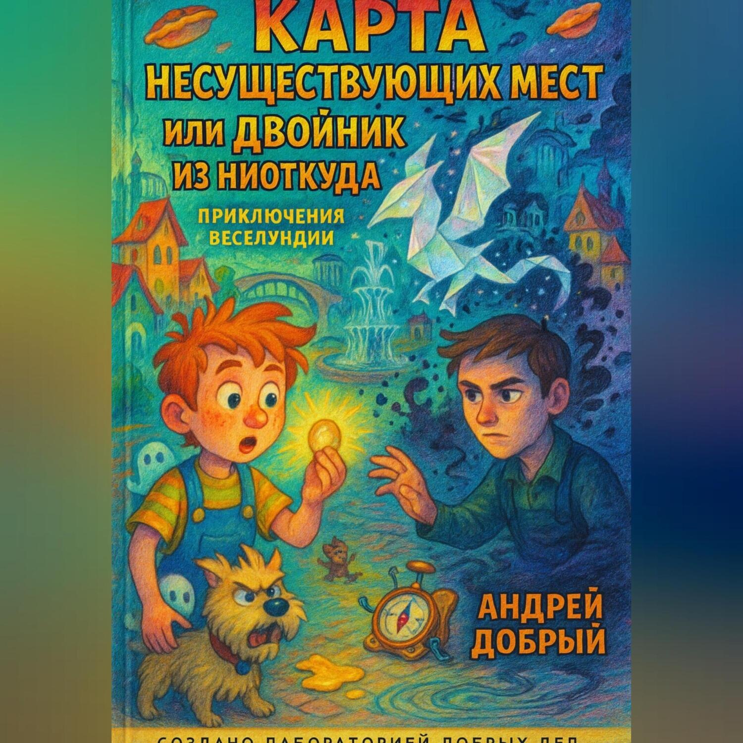Обложка книги «Карта Несуществующих Мест или Двойник из Ниоткуда»