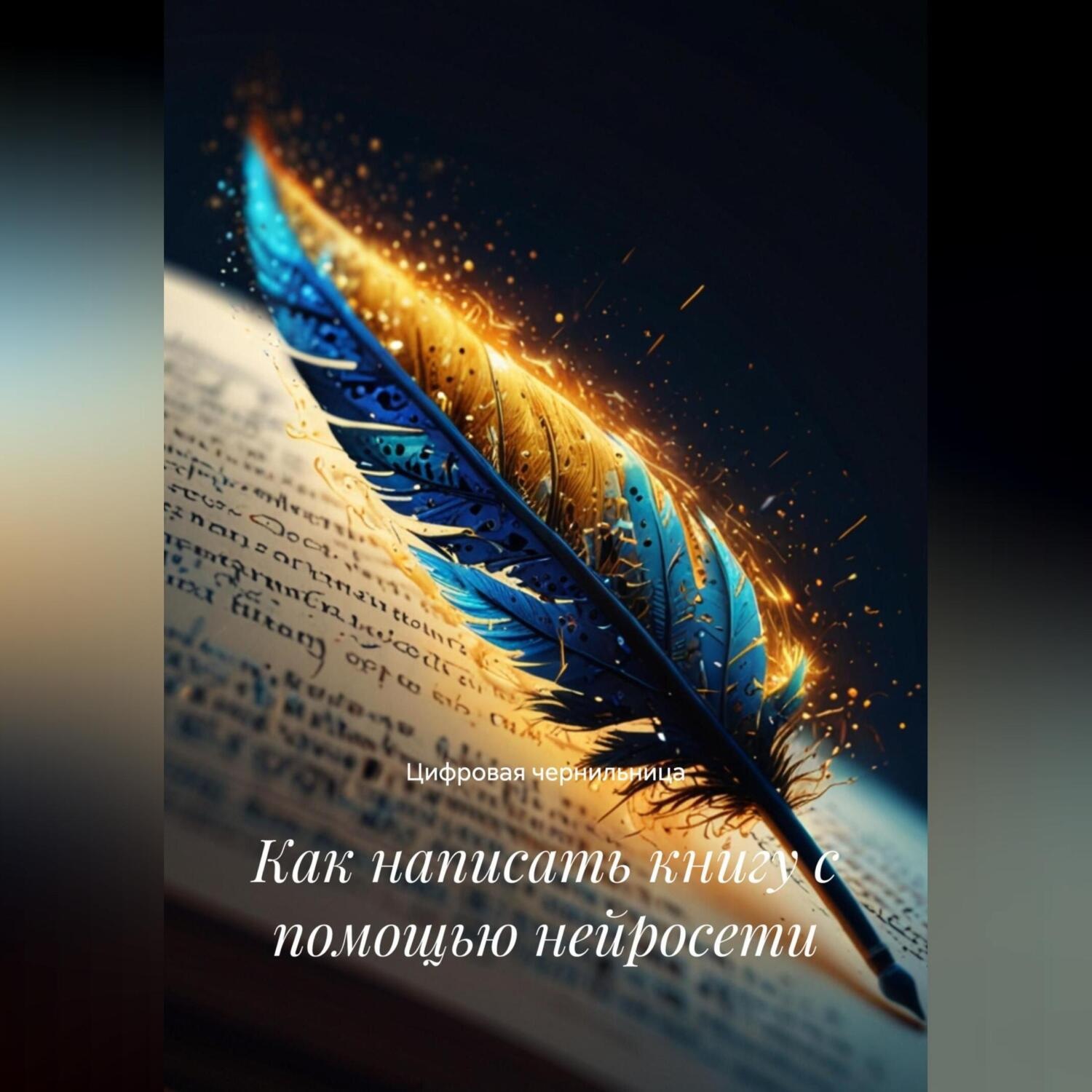 Обложка книги «Как написать книгу с помощью нейросети»