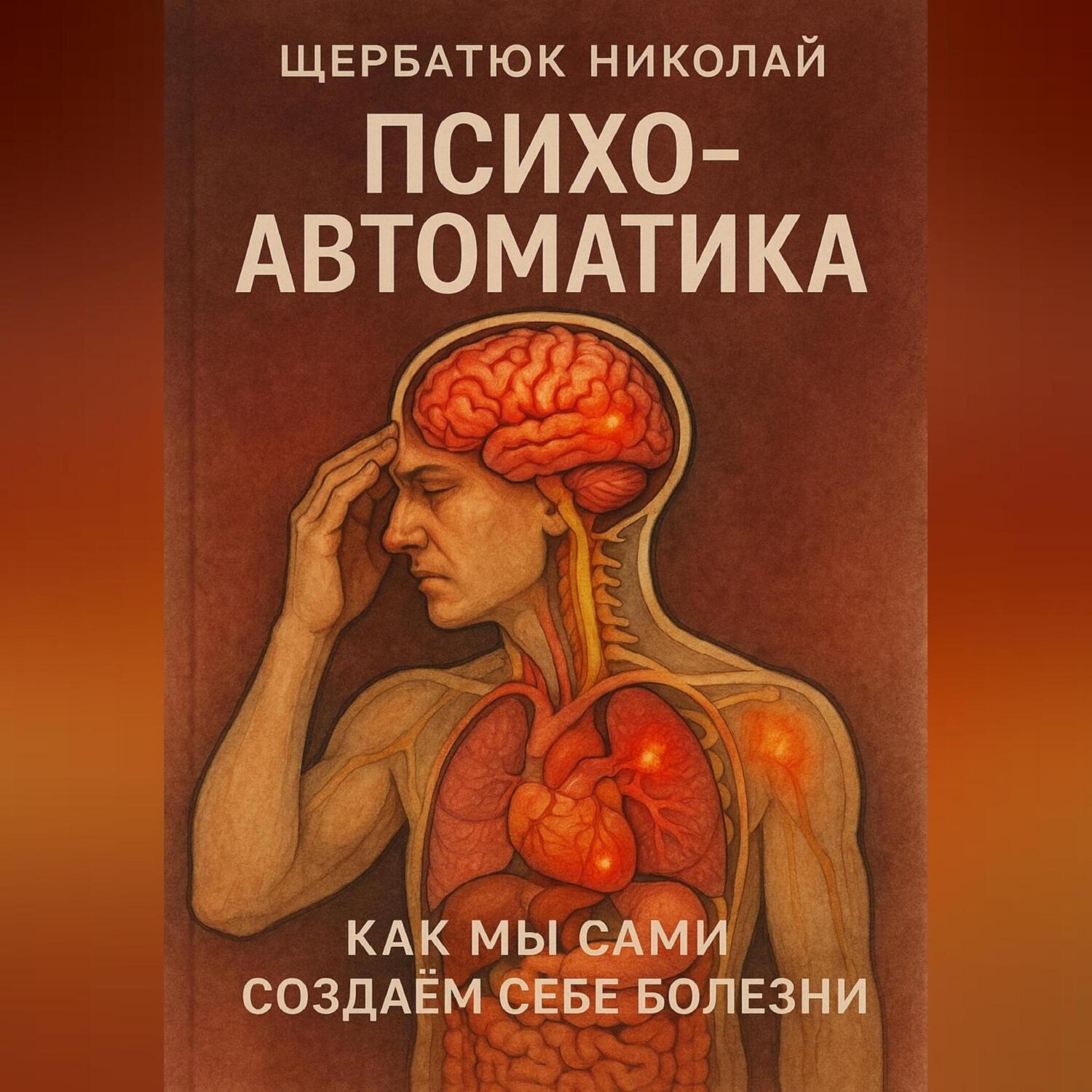 Обложка книги «Психо-автоматика: Как мы сами создаем себе болезни»