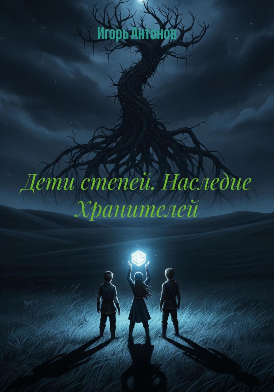 Обложка книги «Дети степей. Наследие Хранителей»