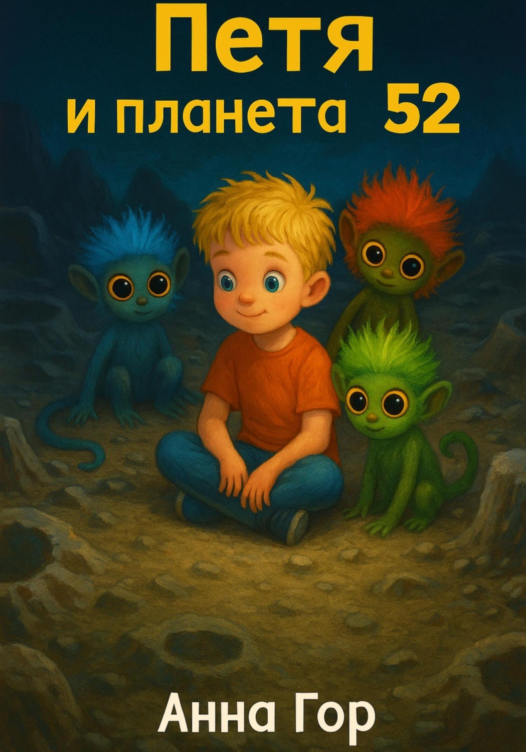 Обложка книги «Петя и планета 52»