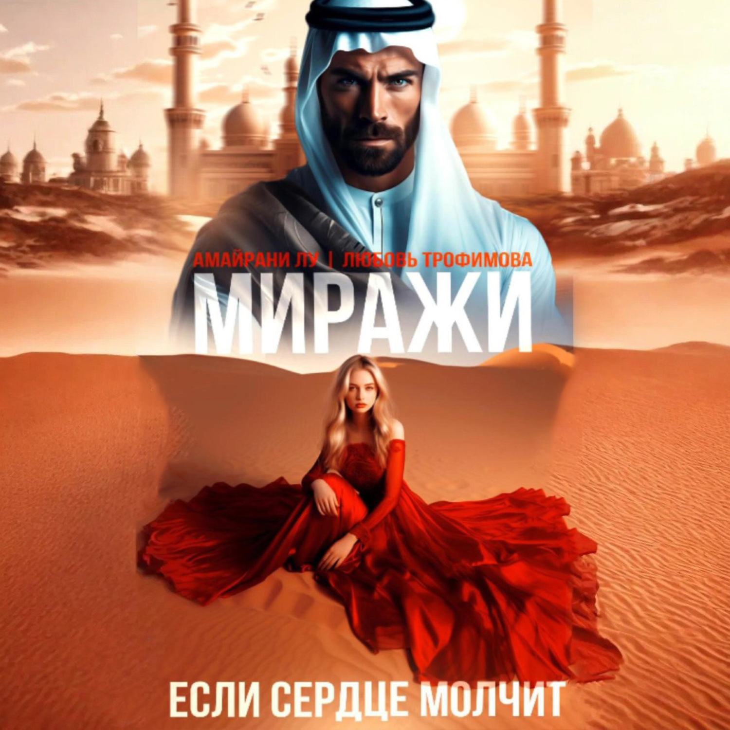 Обложка книги «Миражи. Если сердце молчит»