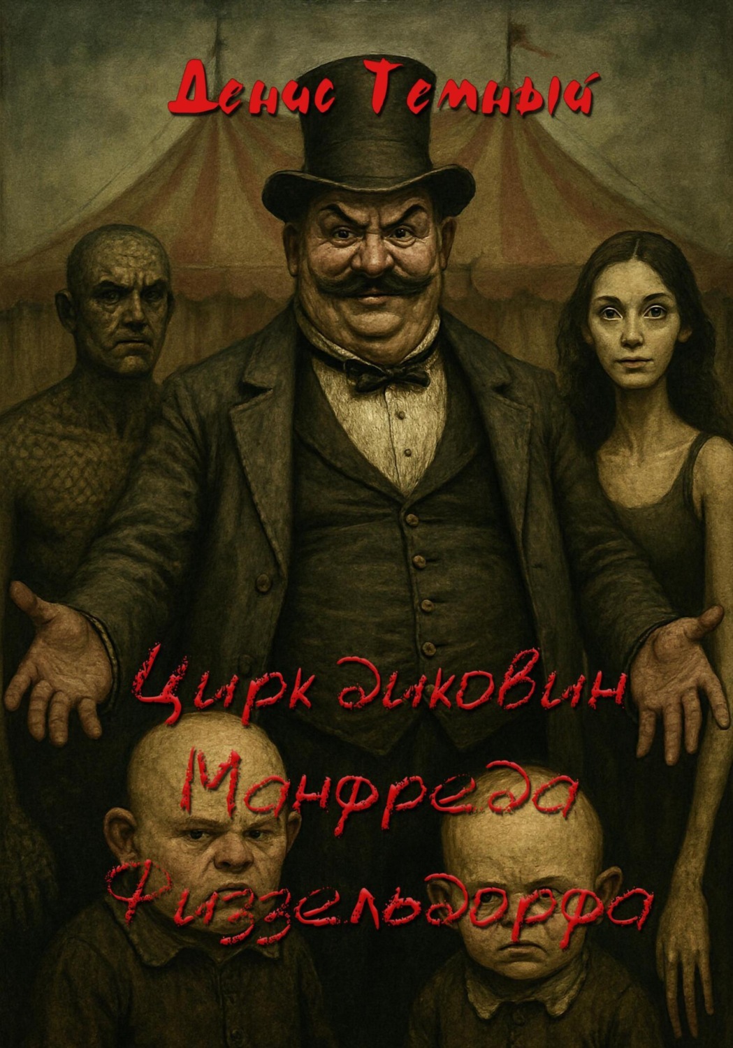 Обложка книги «Цирк диковин Манфреда Физзельдорфа»