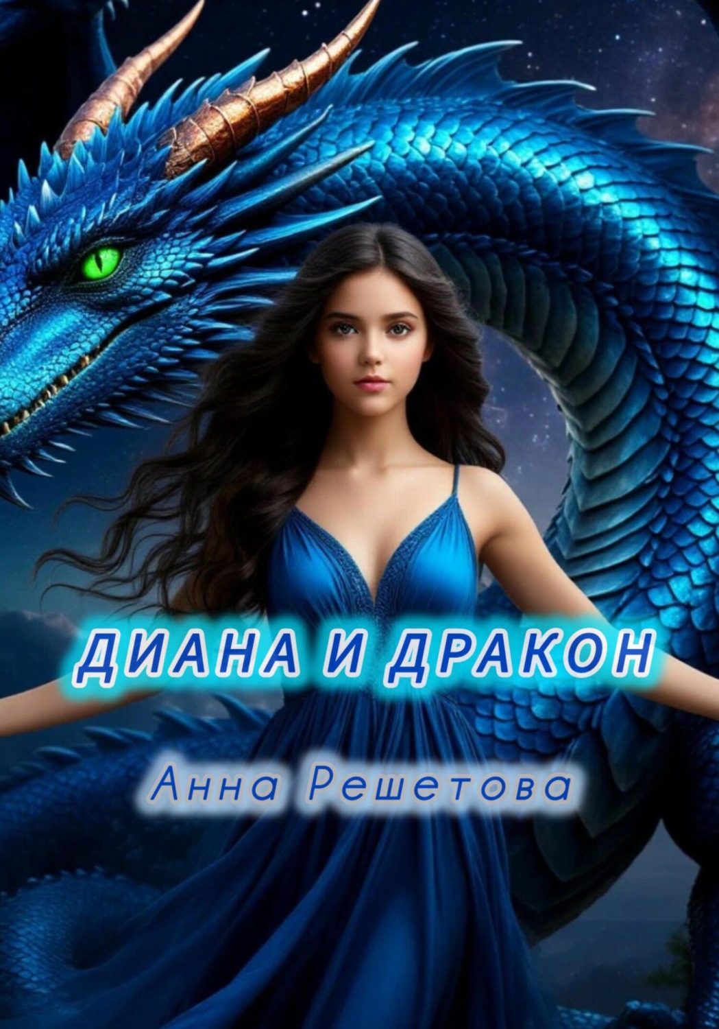 Обложка книги «Диана и дракон»