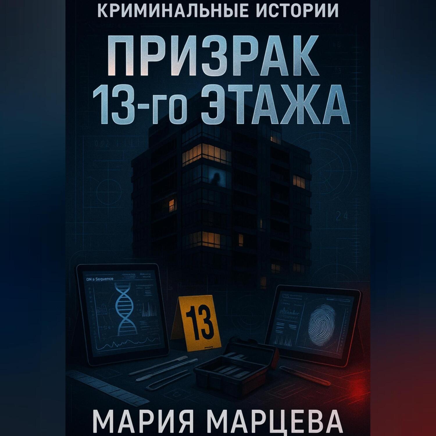 Обложка книги «Криминальные истории. Призрак 13-го этажа»