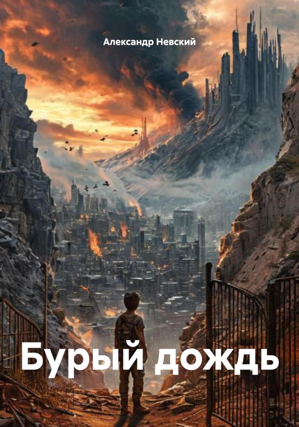 Обложка книги «Бурый дождь»
