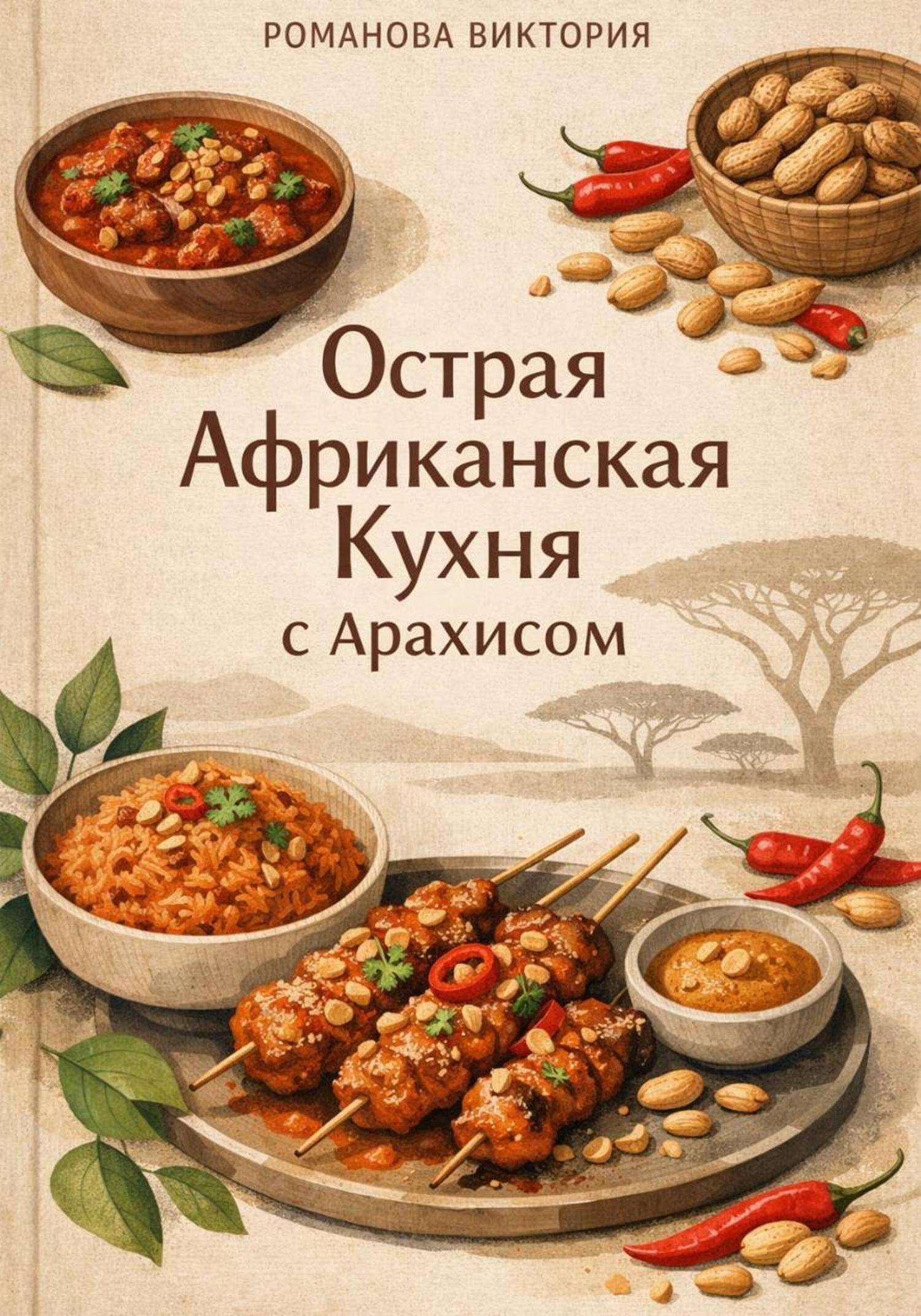 Обложка книги «Острая африканская кухня с арахисом»