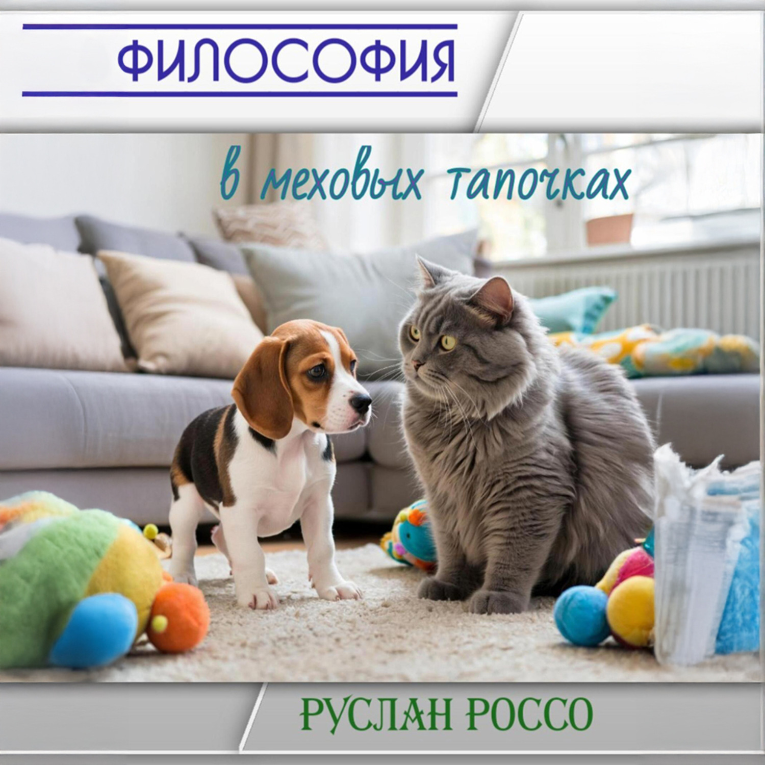 Обложка книги «Философия в меховых тапочках»