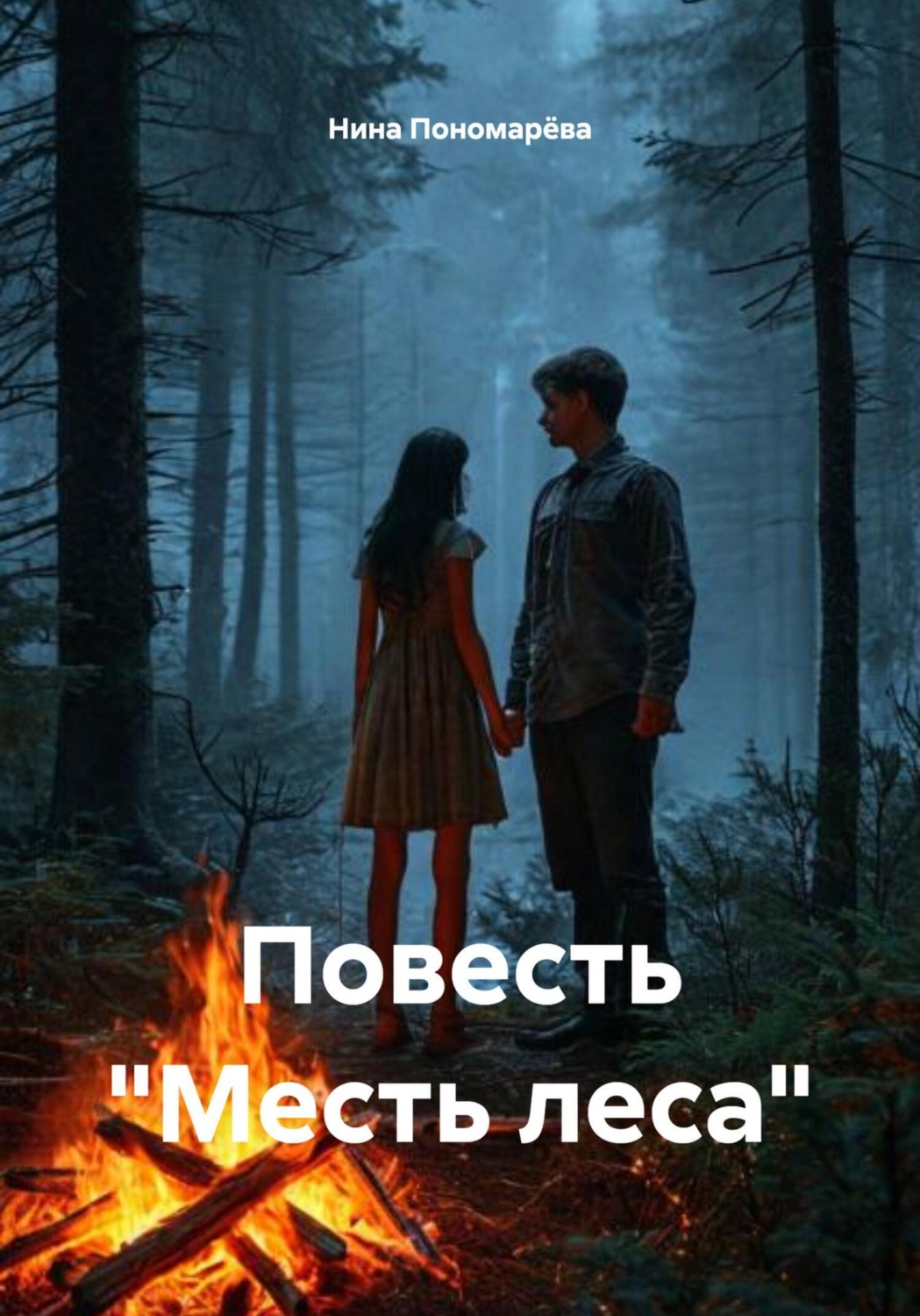 Обложка книги «Повесть «Месть леса»»
