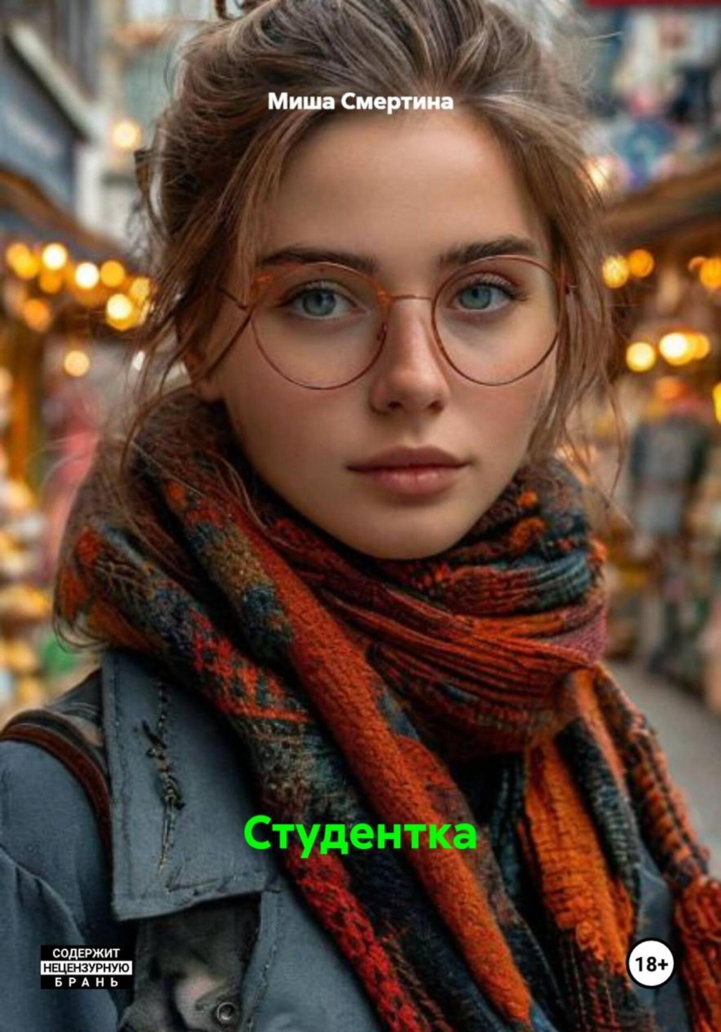 Обложка книги «Студентка»