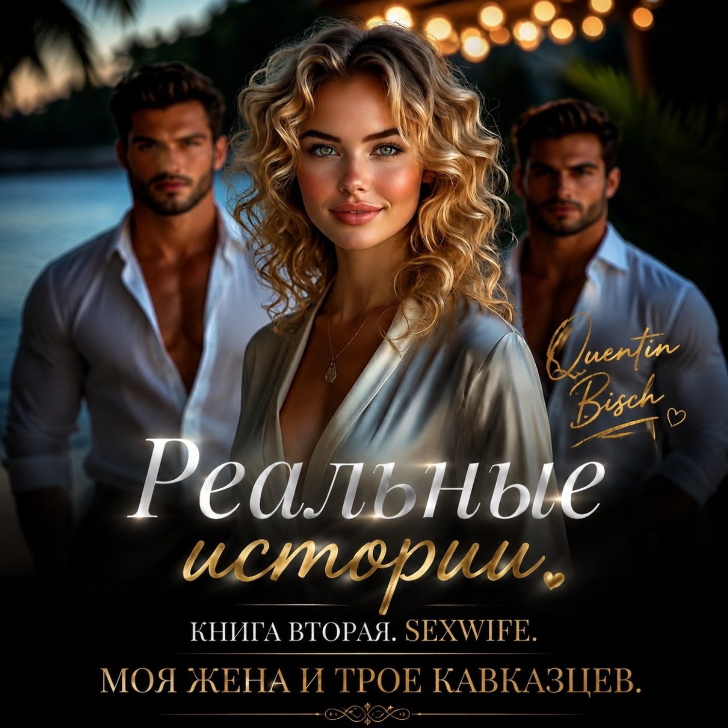 Обложка книги «Реальные истории. Книга вторая. SEXWIFE. Трое. Сделка с женой»