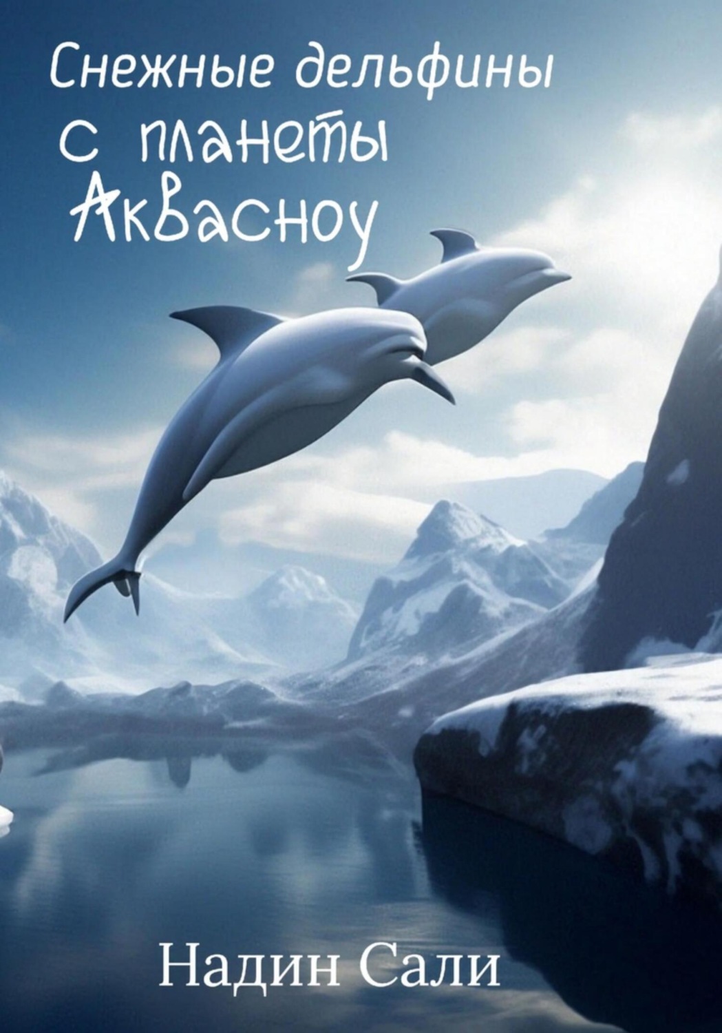 Обложка книги «Снежные дельфины с планеты Аквасноу»