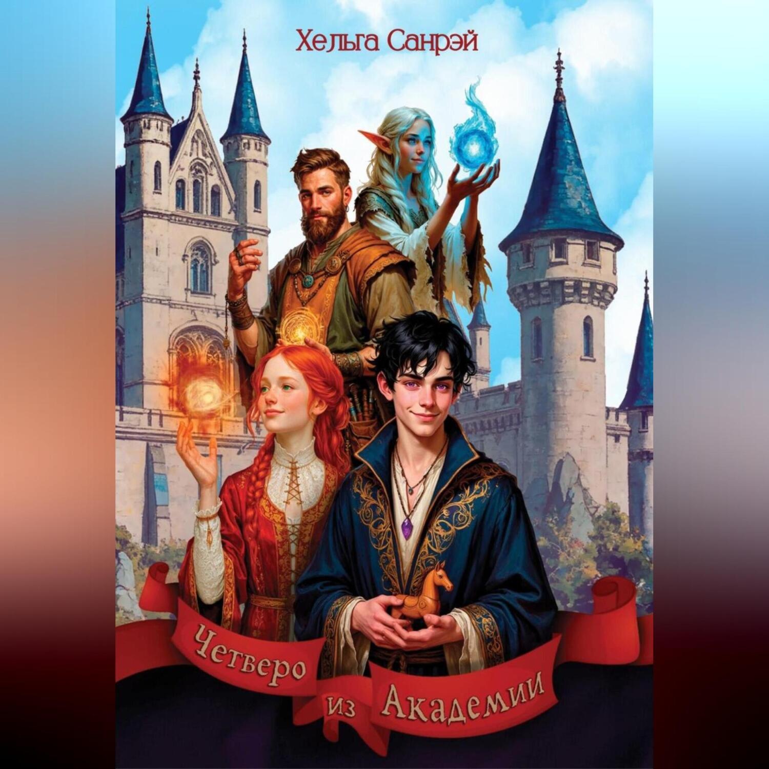 Обложка книги «Четверо из Академии»