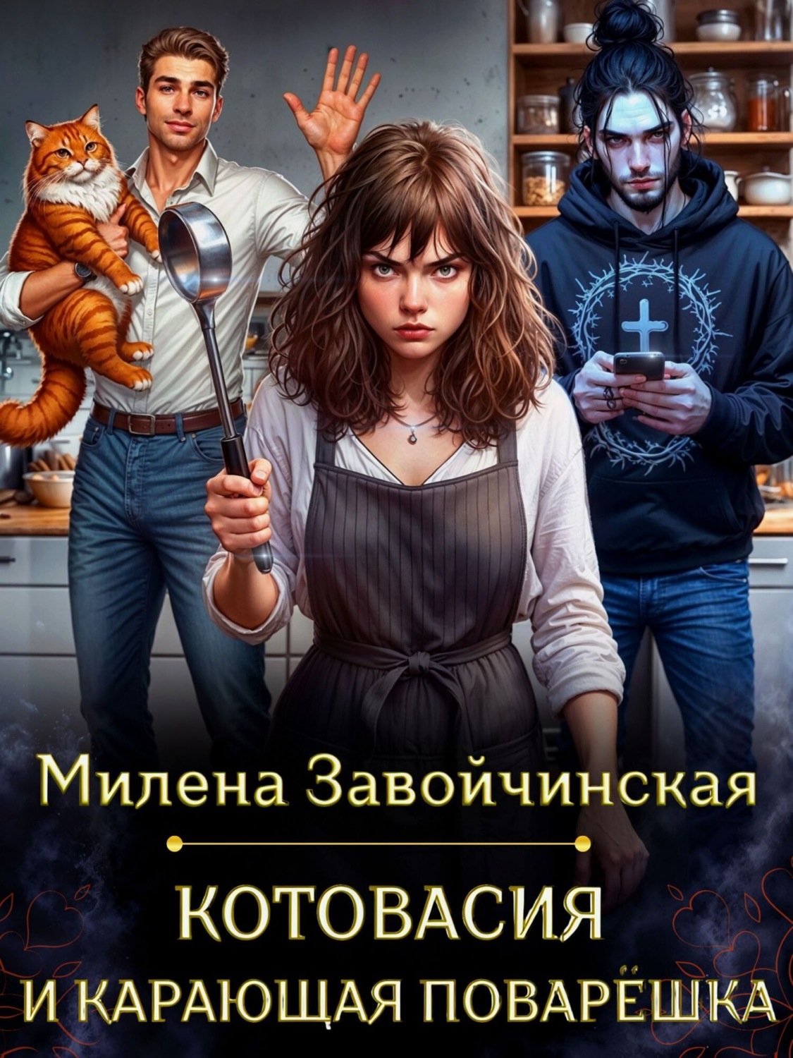 Обложка книги «Котовасия и карающая поварешка»