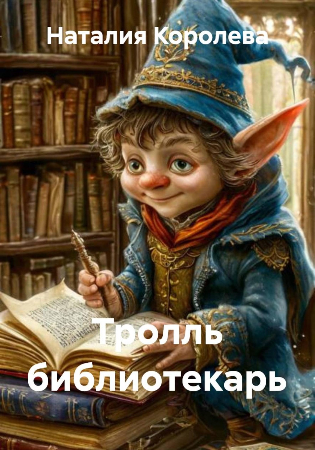 Обложка книги «Тролль библиотекарь»