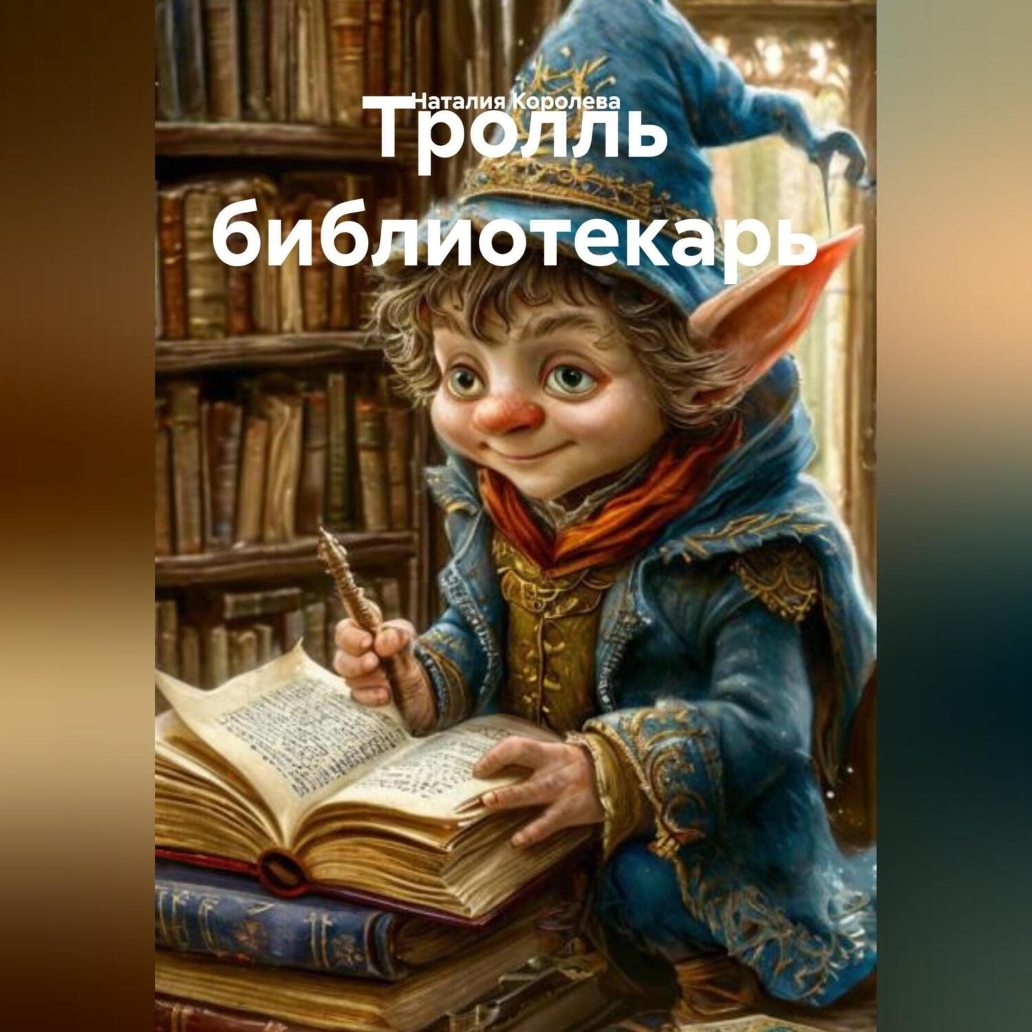 Обложка книги «Тролль библиотекарь»