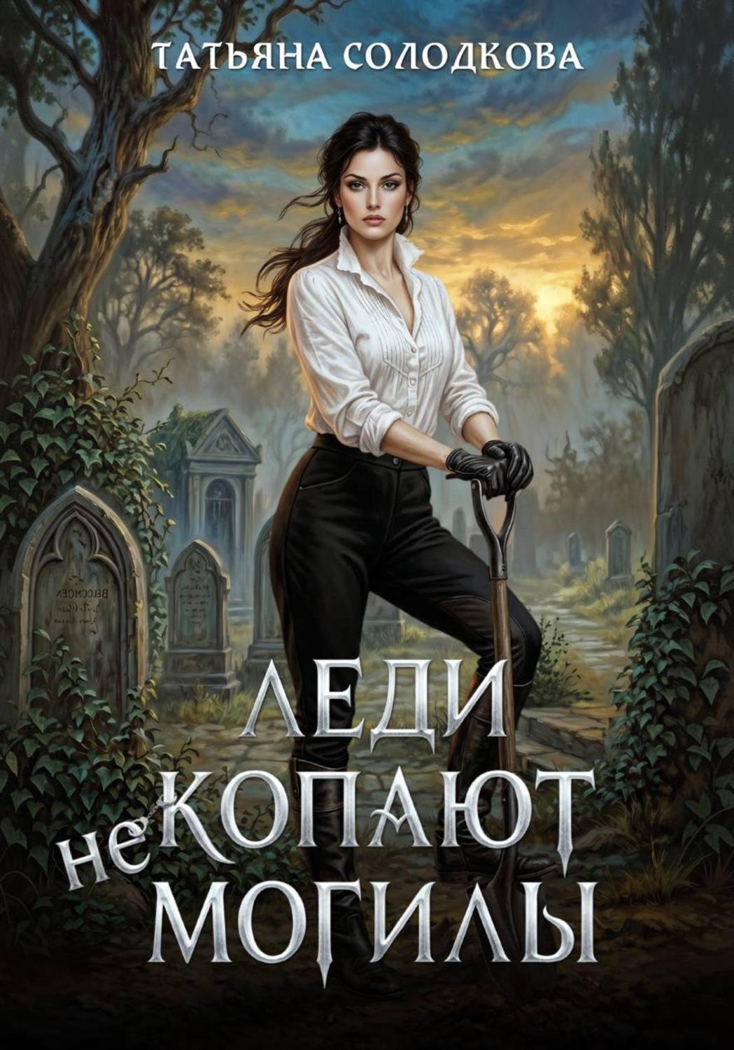 Обложка книги «Леди не копают могилы»
