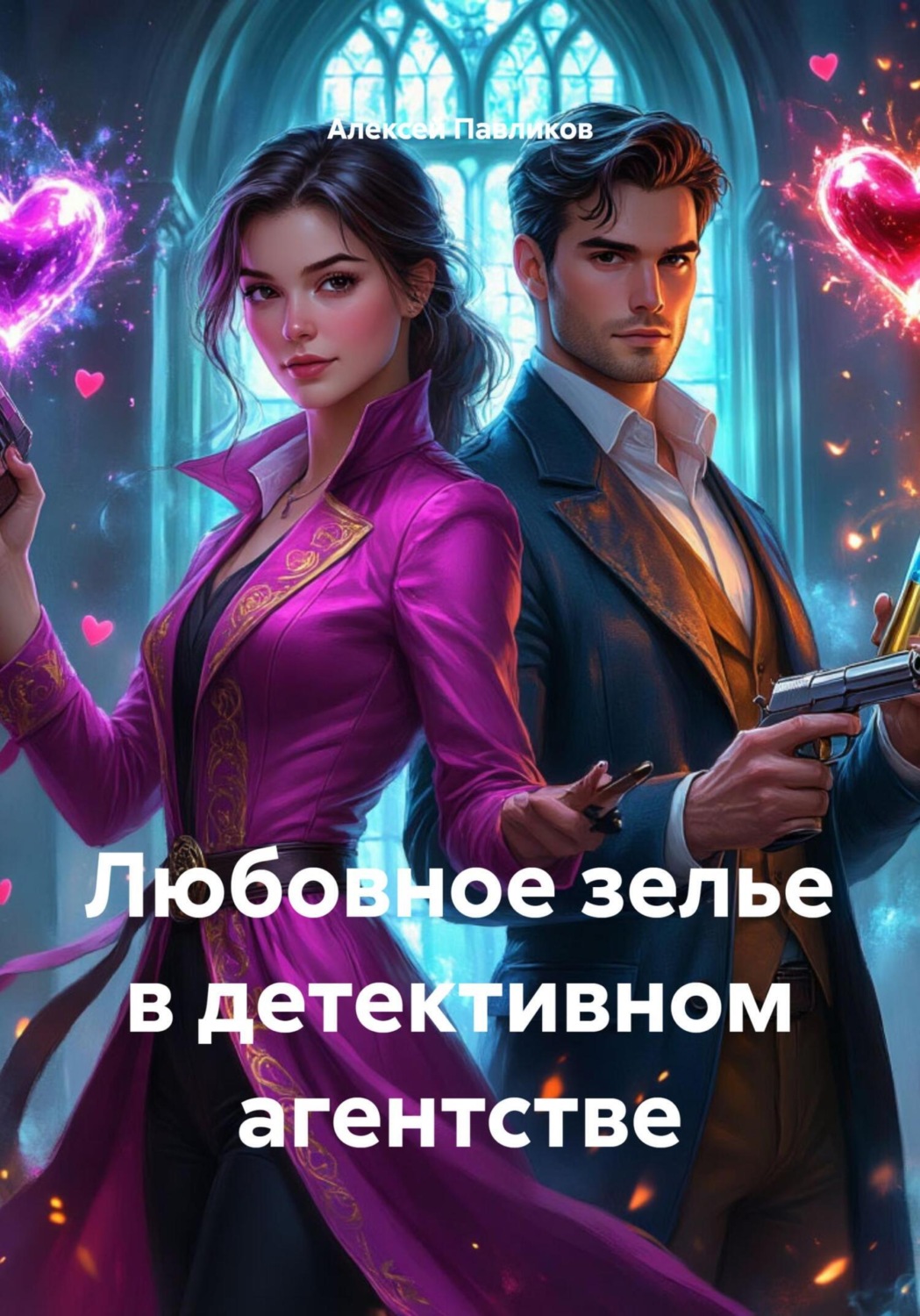 Обложка книги «Любовное зелье в детективном агентстве»