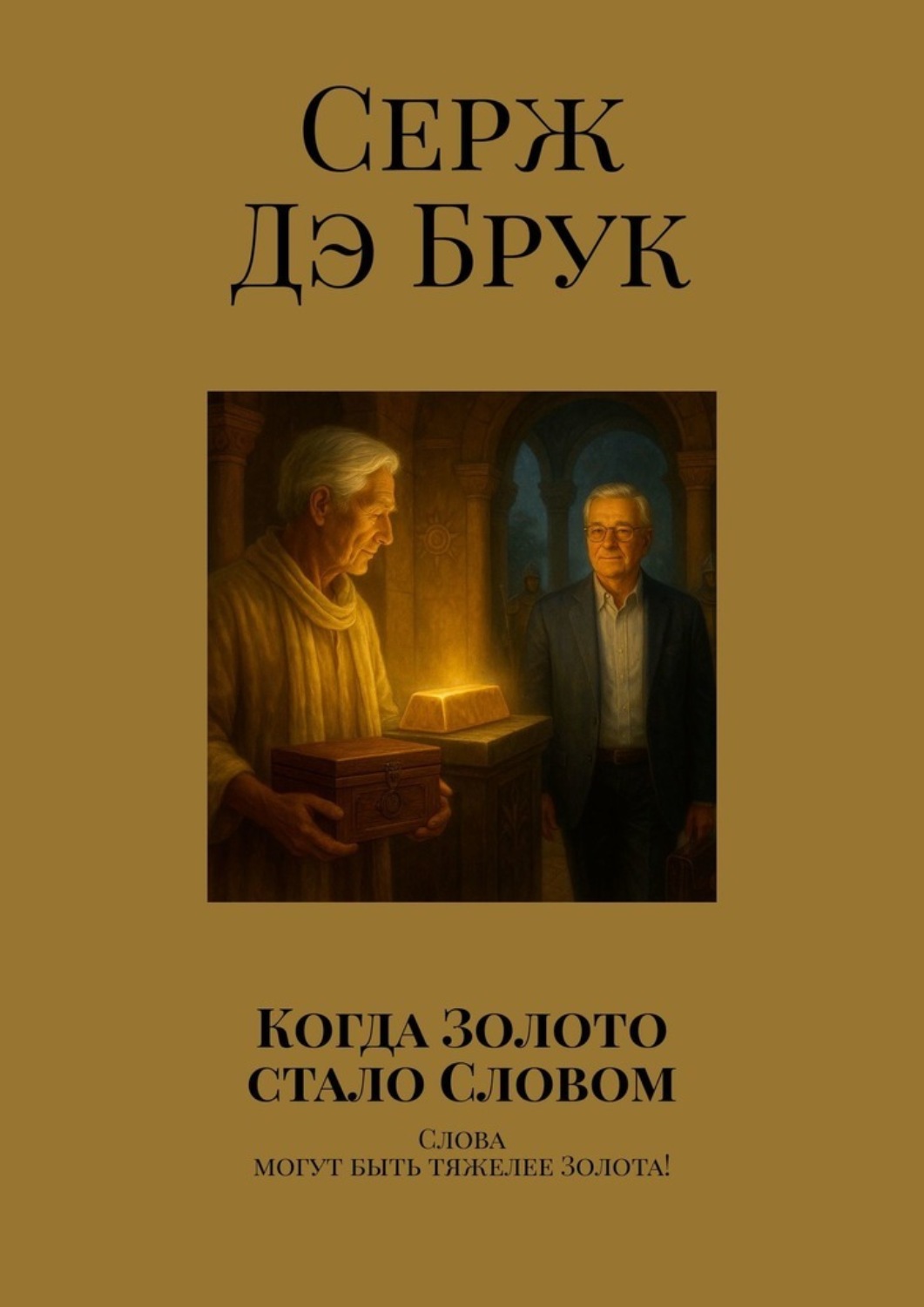 Обложка книги «Когда Золото стало Словом. Слова могут быть тяжелее Золота!»