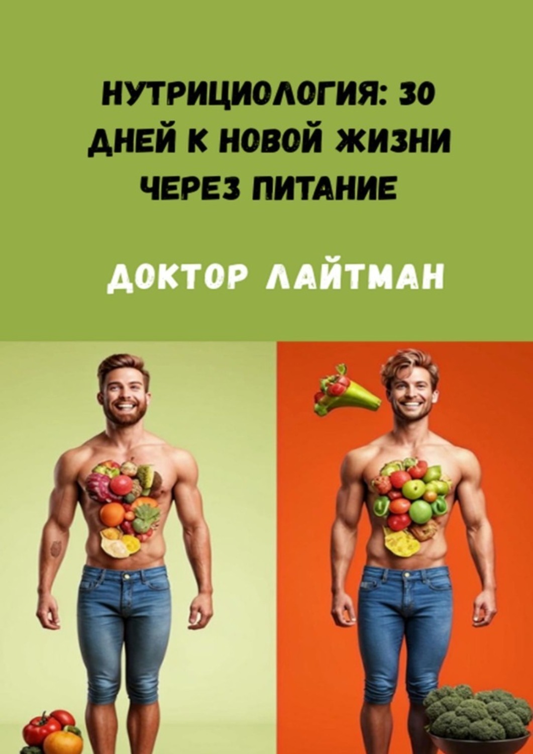 Обложка книги «Нутрициология: 30 дней к новой жизни через питание»