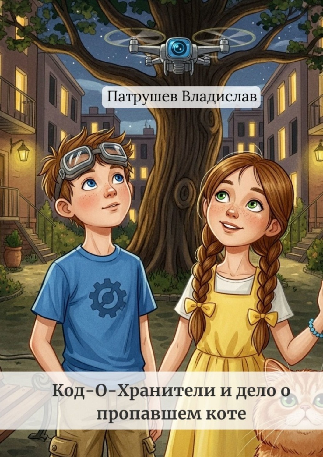 Обложка книги «Код-О-Хранители и дело о пропавшем коте»