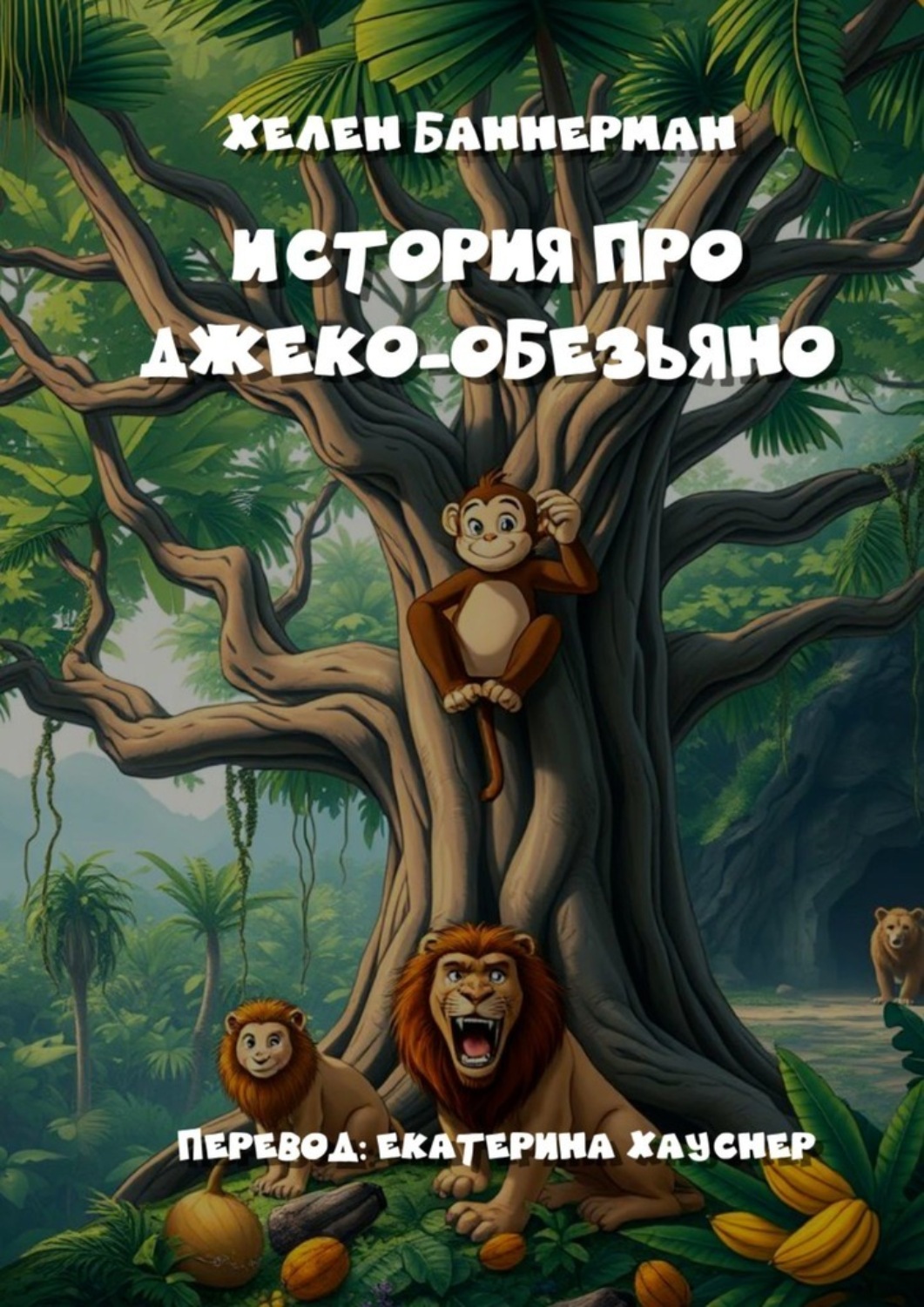 Обложка книги «История про Джеко-Обезьяно»