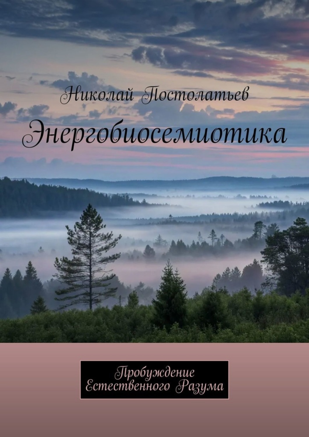 Обложка книги «Энергобиосемиотика. Пробуждение Естественного Разума»