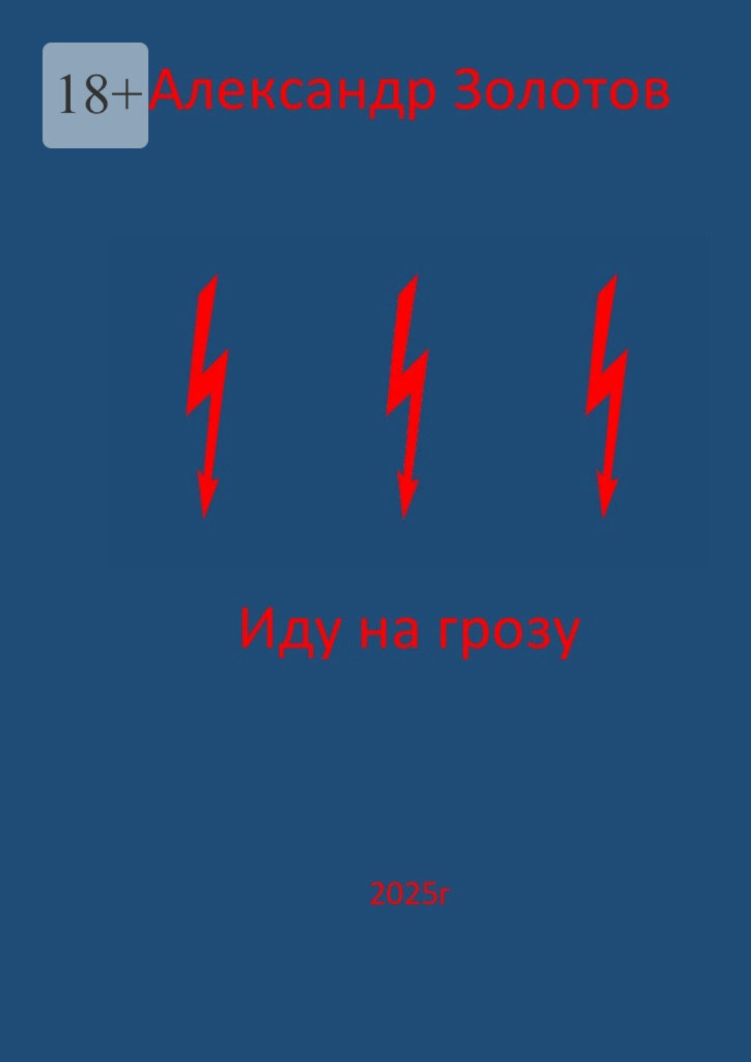 Обложка книги «Иду на грозу»