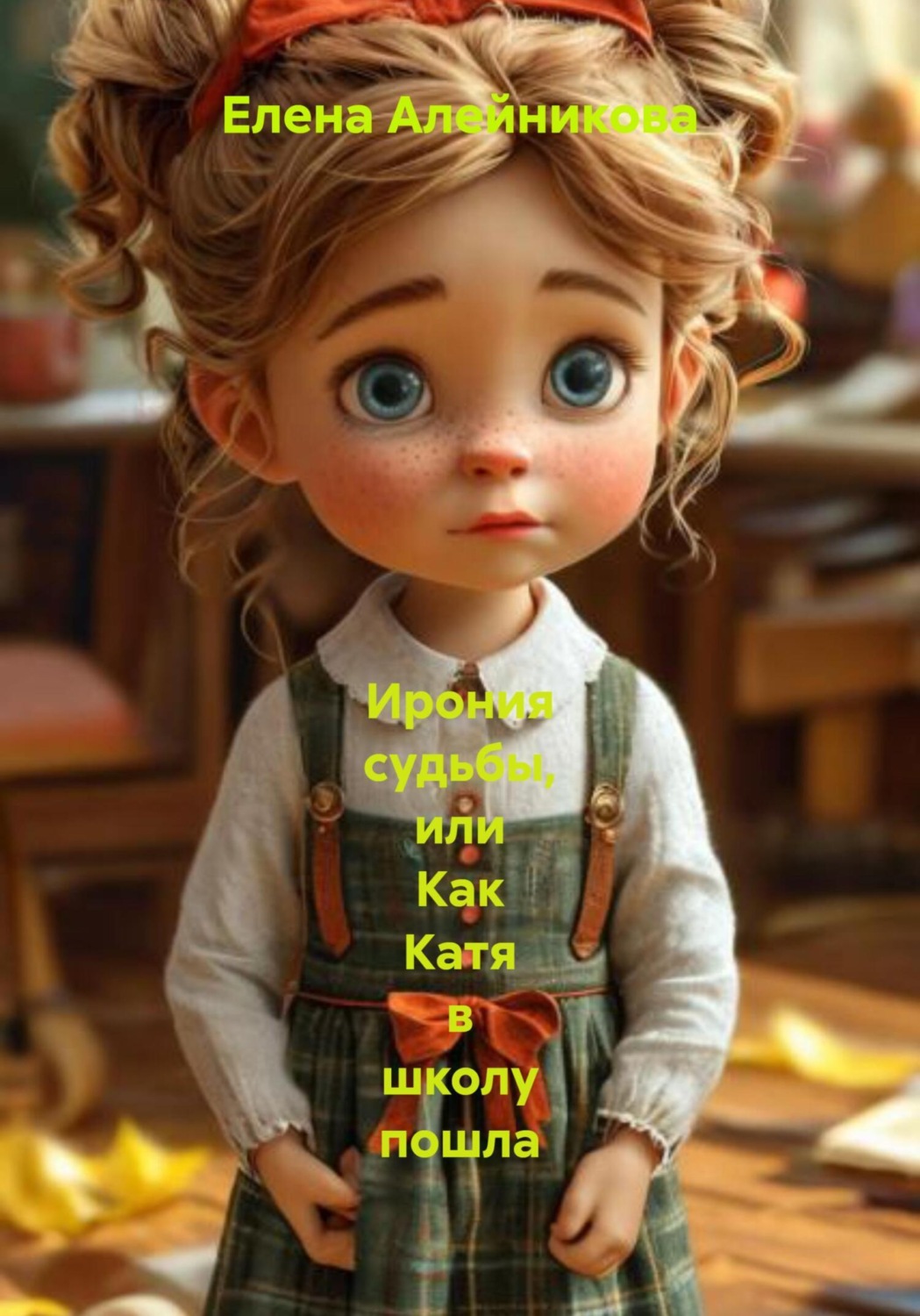 Обложка книги «Ирония судьбы, или Как Катя в школу пошла»