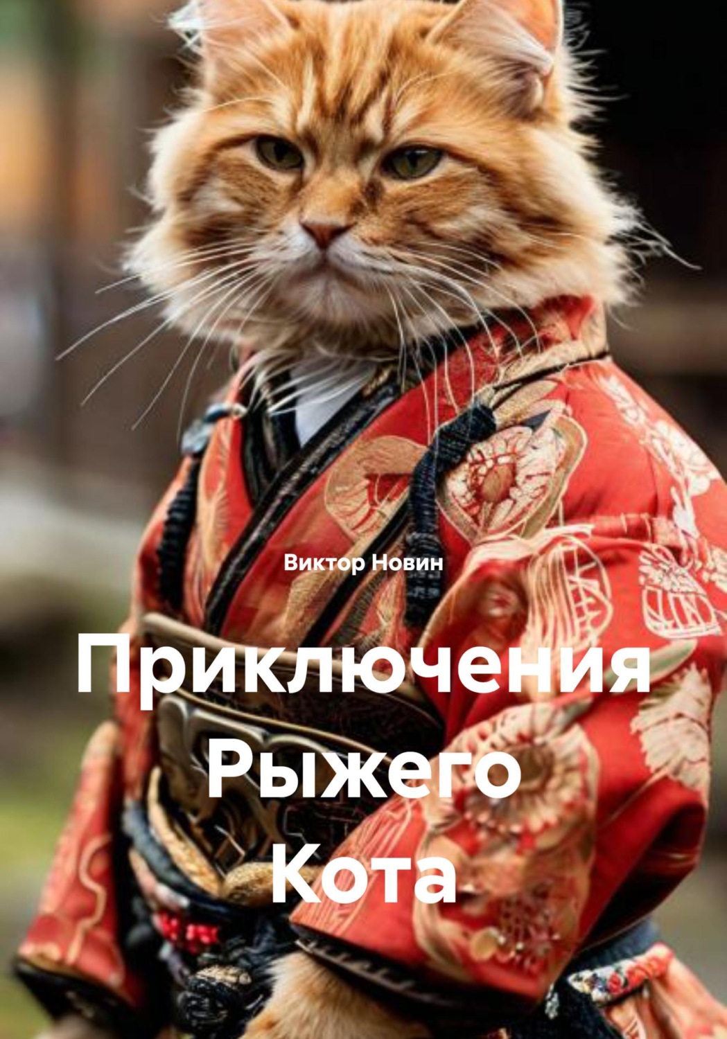 Обложка книги «Приключения Рыжего Кота»