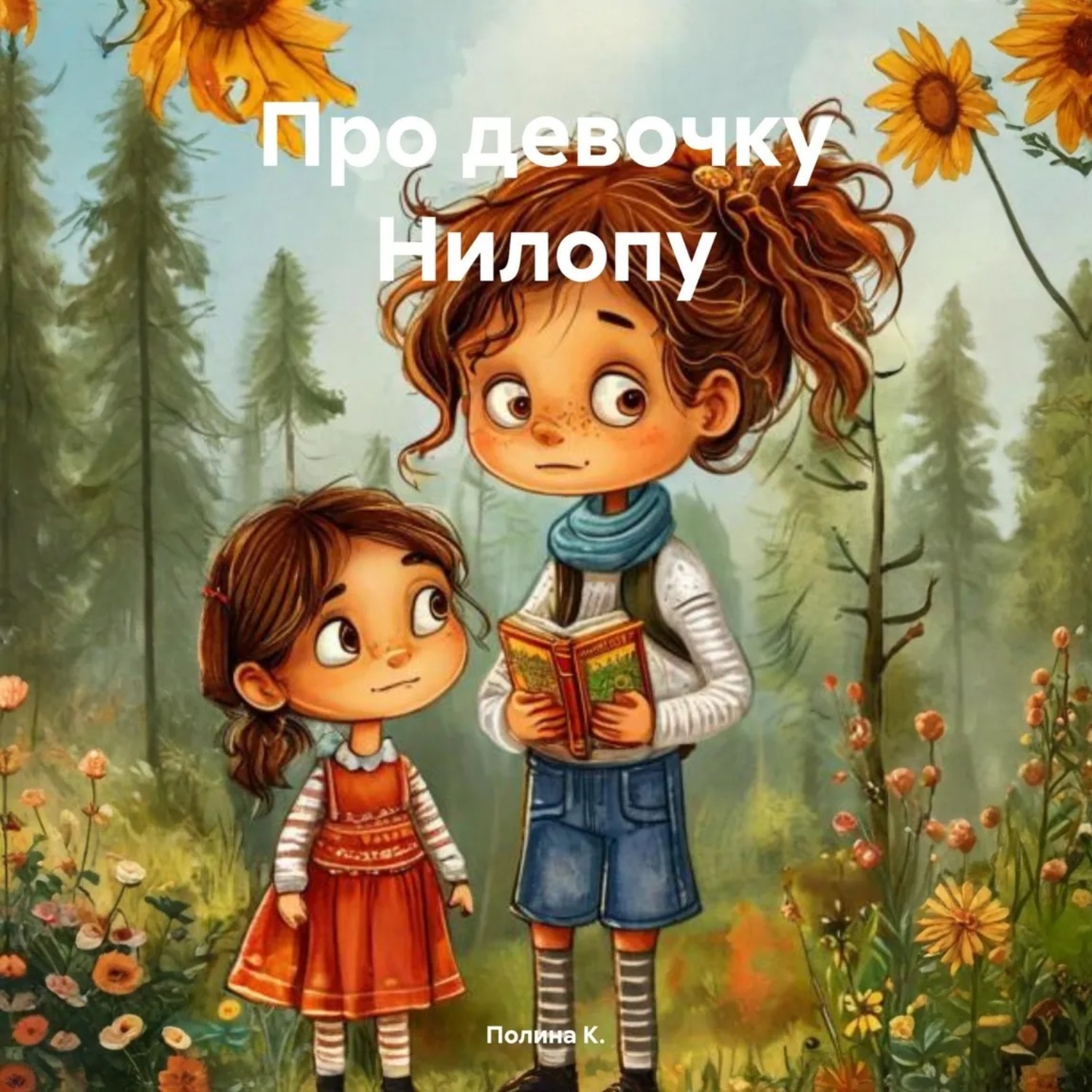 Обложка книги «Про девочку Нилопу»