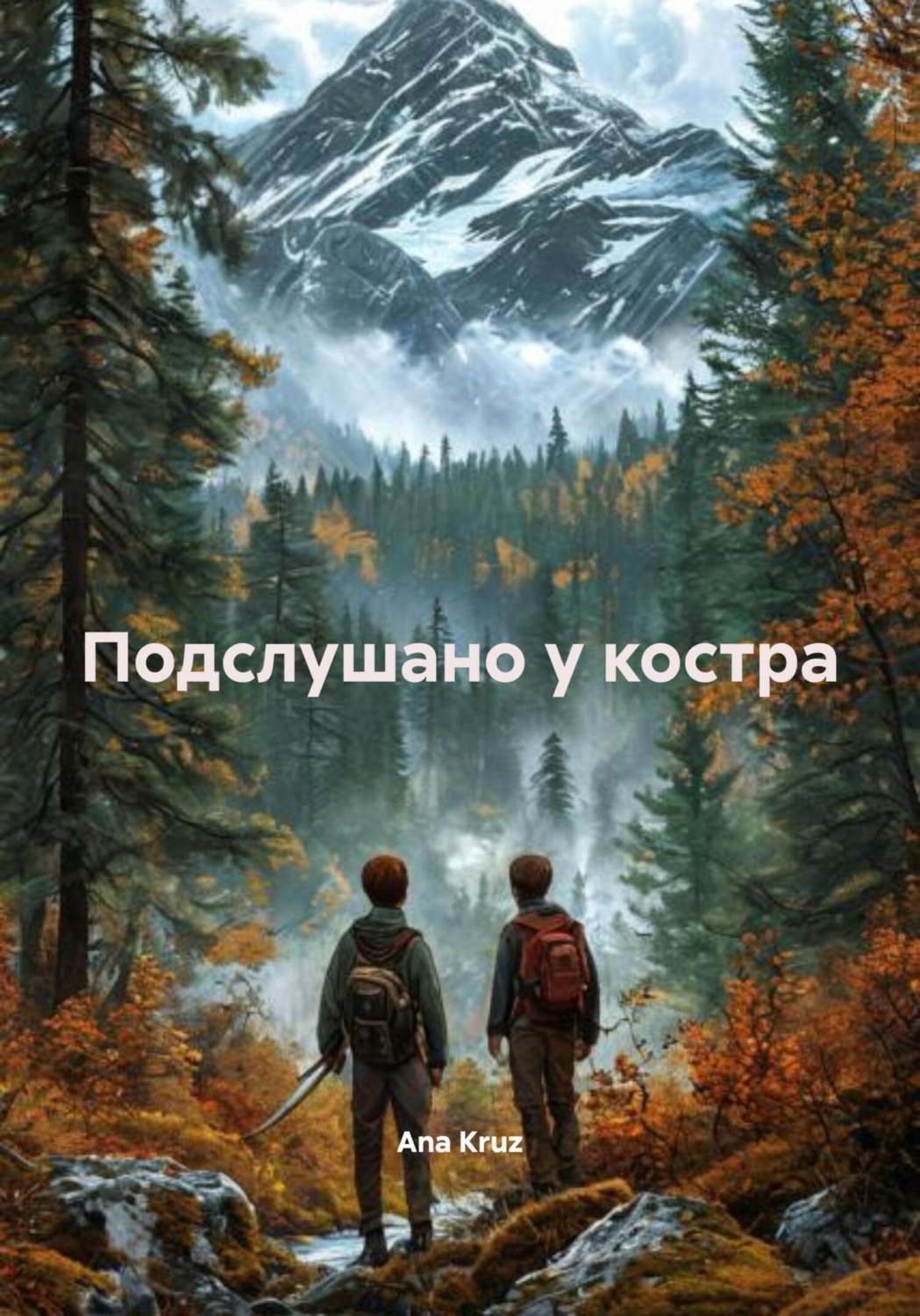 Обложка книги «Подслушано у костра»