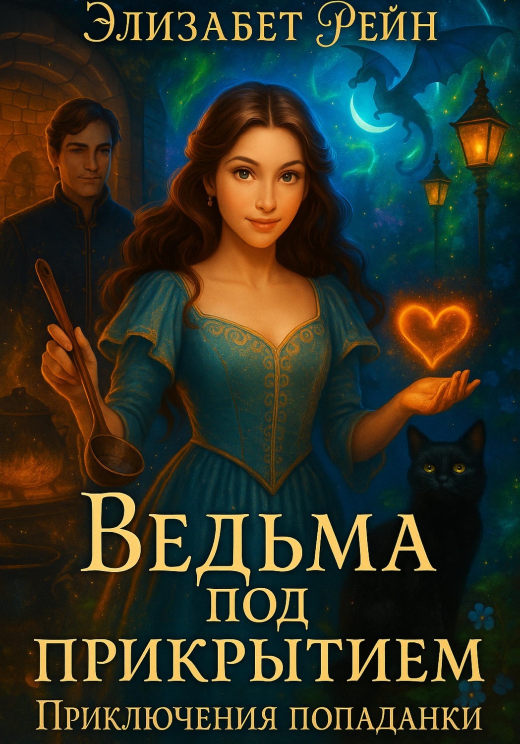 Обложка книги «Ведьма под прикрытием. Приключения попаданки»