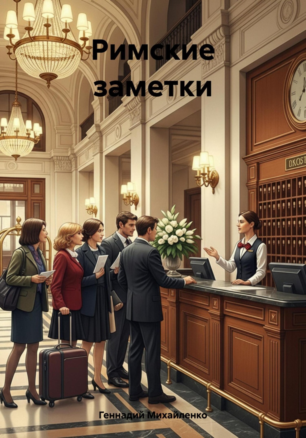 Обложка книги «Римские заметки»