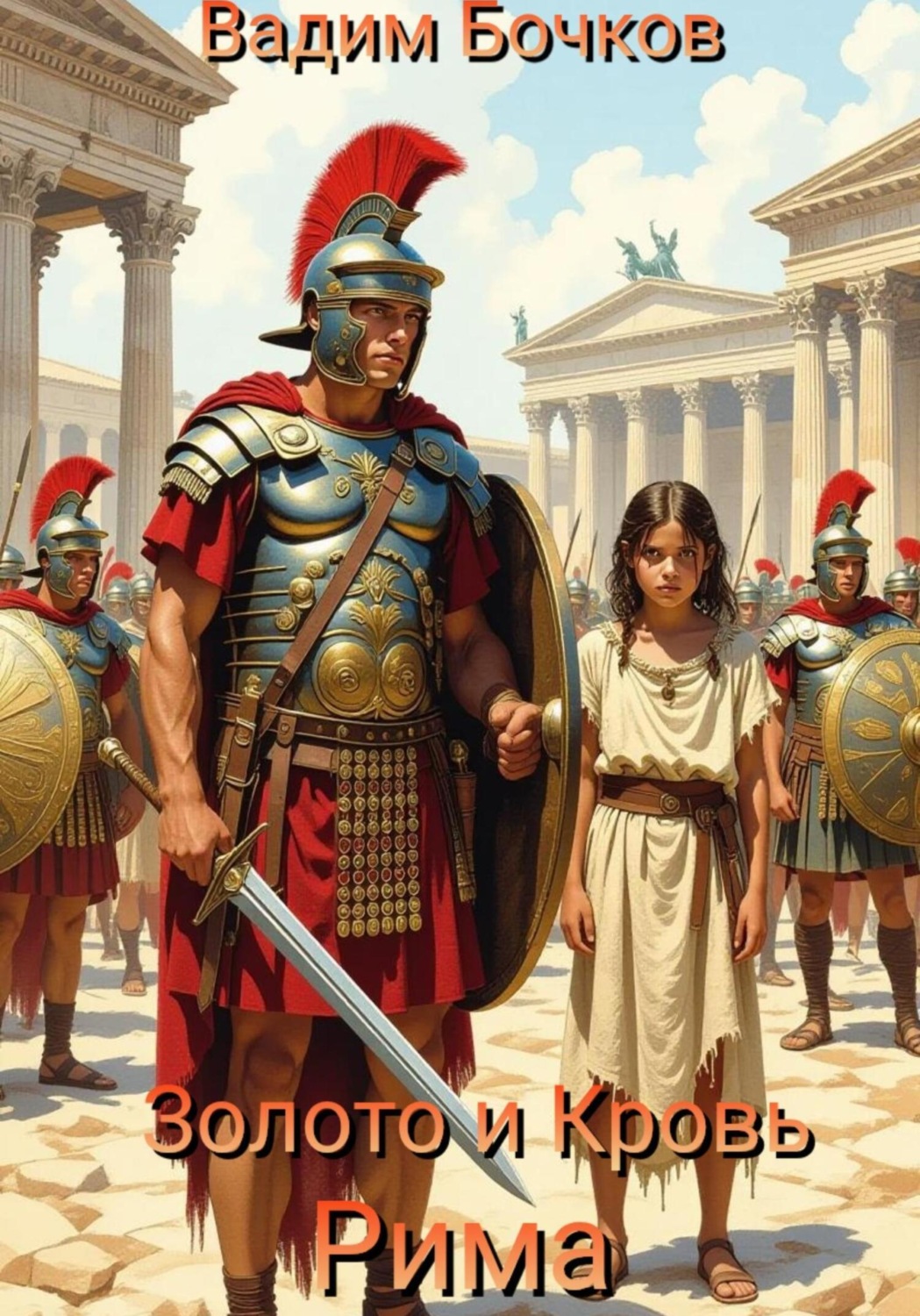 Обложка книги «Золото и кровь Рима»