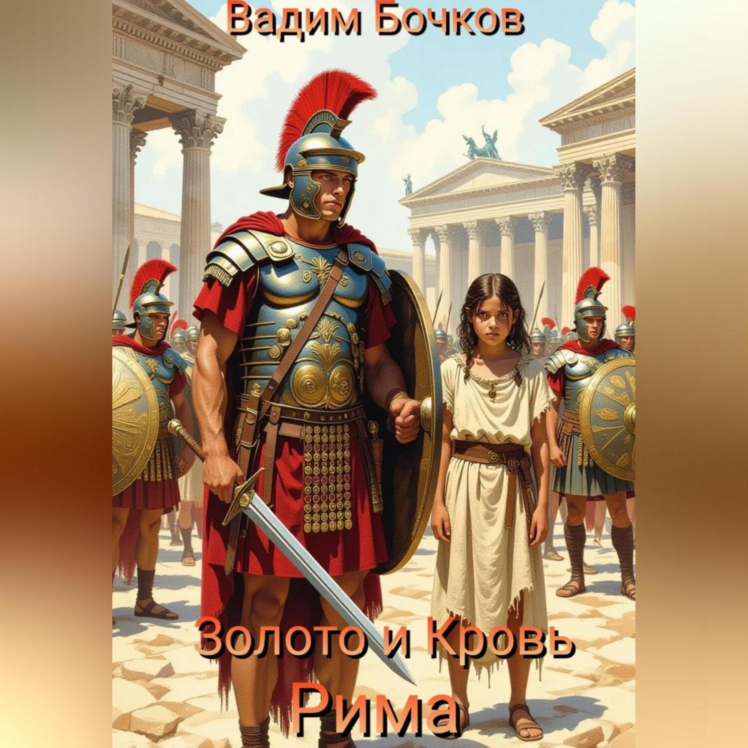 Обложка книги «Золото и кровь Рима»