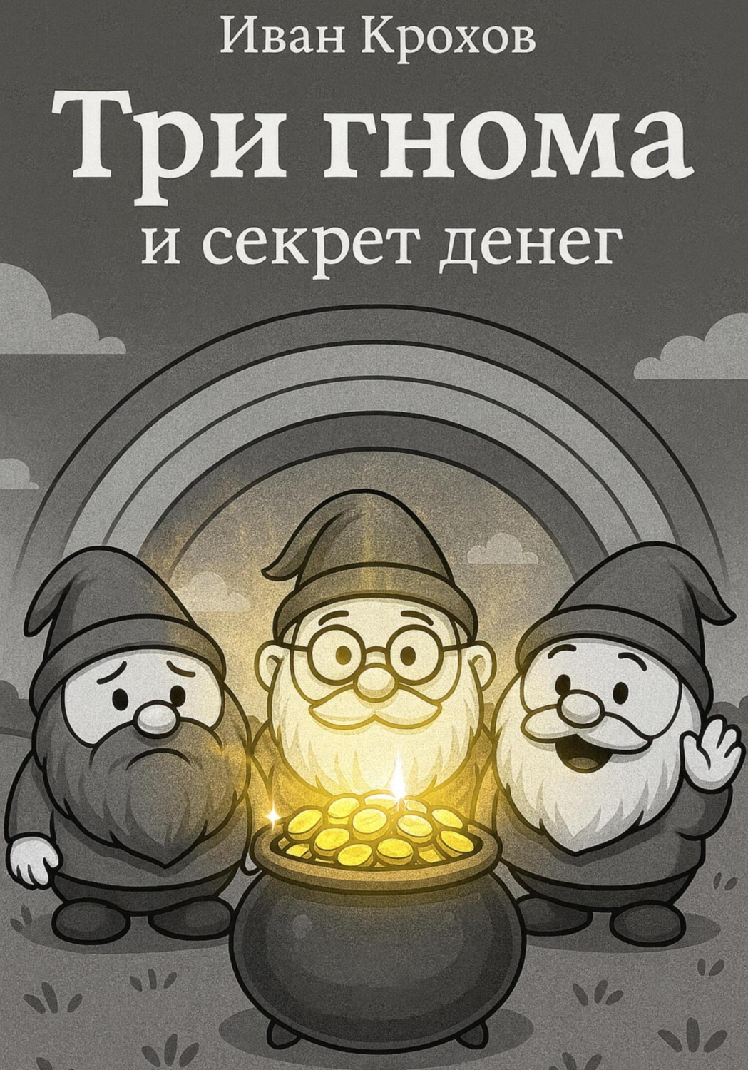 Обложка книги «Три гнома и секрет денег»