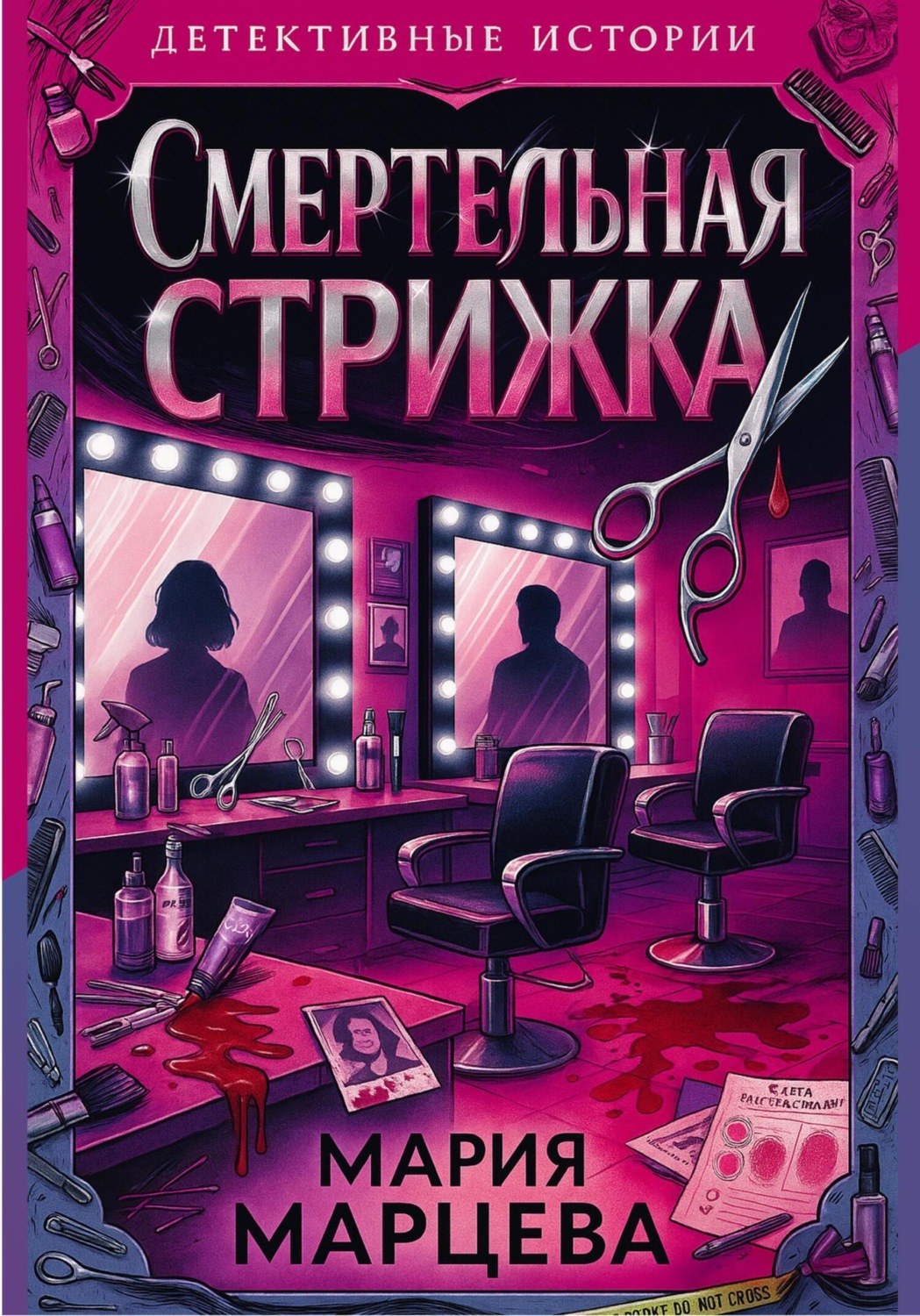 Обложка книги «Детективные истории. Смертельная стрижка»