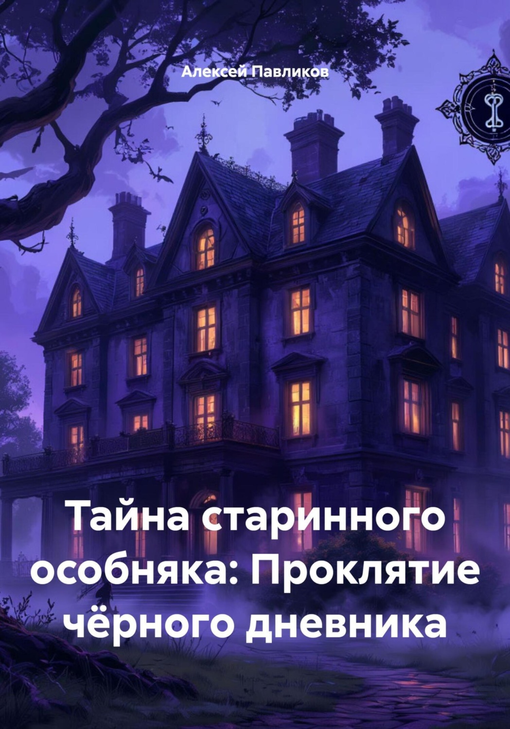 Обложка книги «Тайна старинного особняка: Проклятие чёрного дневника»