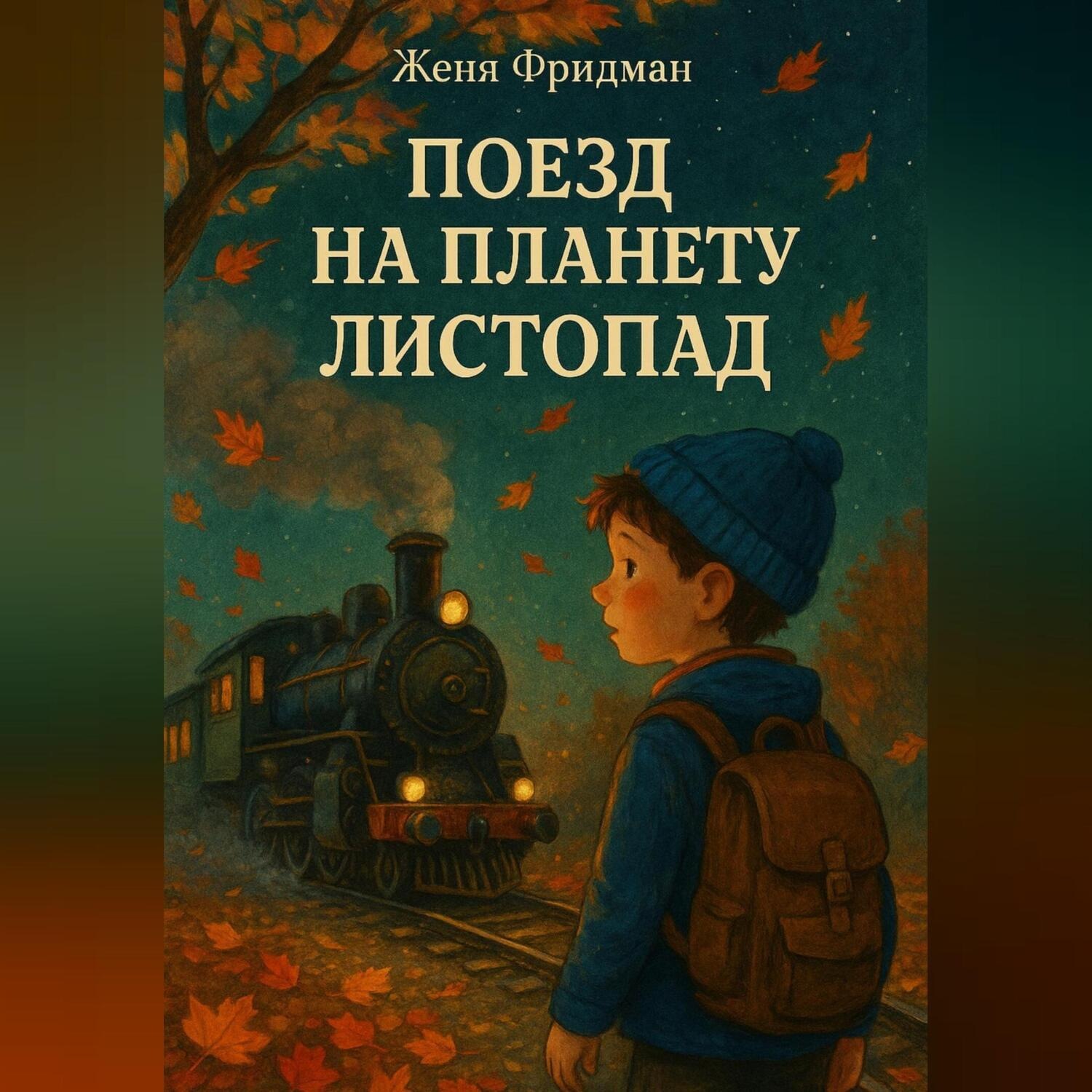 Обложка книги «Поезд на Планету Листопад»