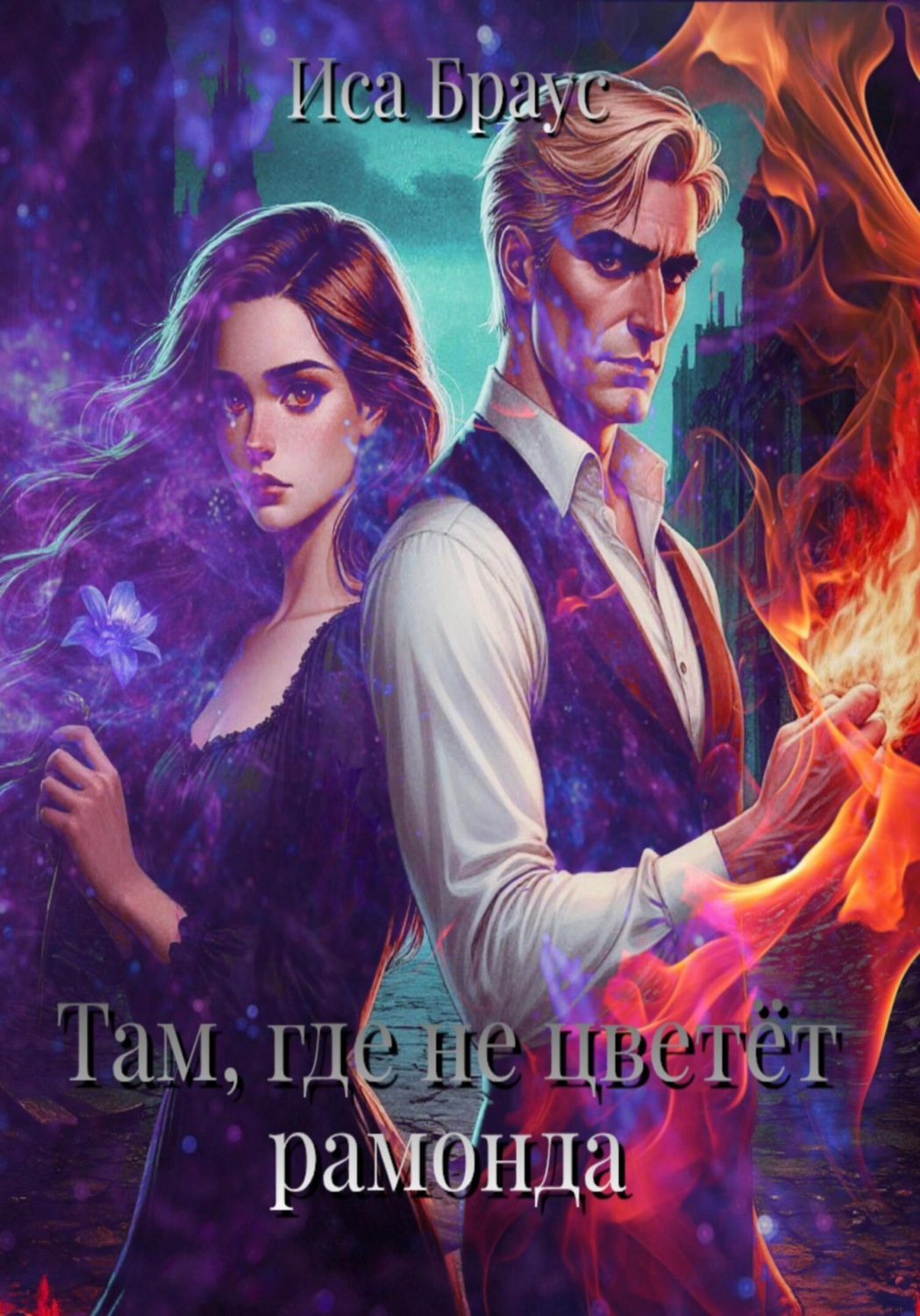 Обложка книги «Там, где не цветëт рамонда»